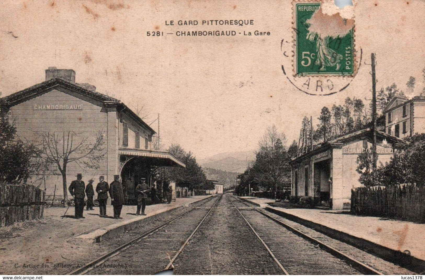 30 / CHAMBORIGAUD / LA GARE - Chamborigaud