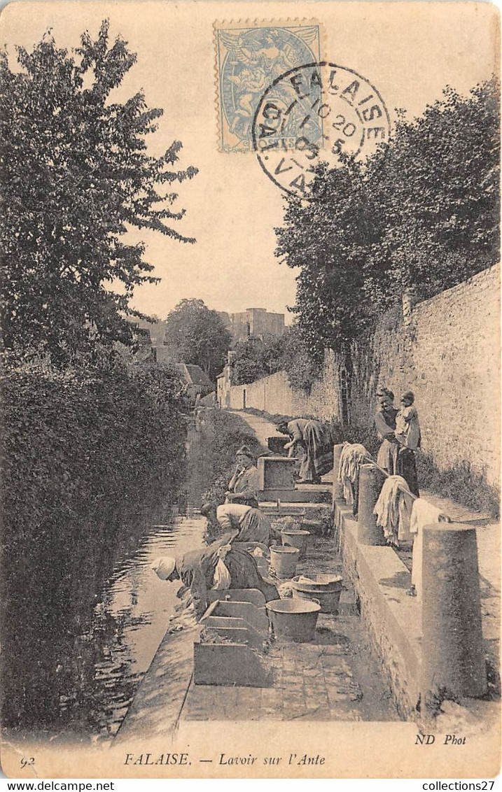 14-FALAISE- LAVOIR SUR L'ANTE - Falaise