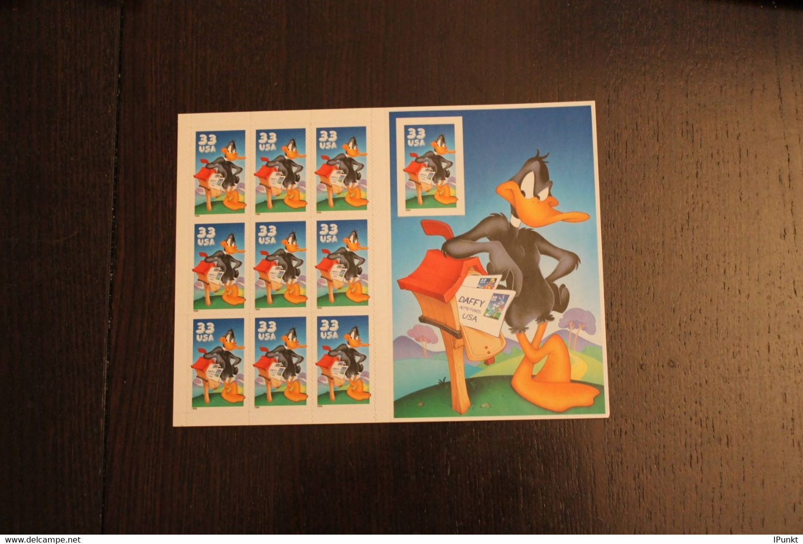 USA 1999; Daffy Duck; Folienbogen, Sk, MiNr  3114 BA, MNH - Fogli Completi