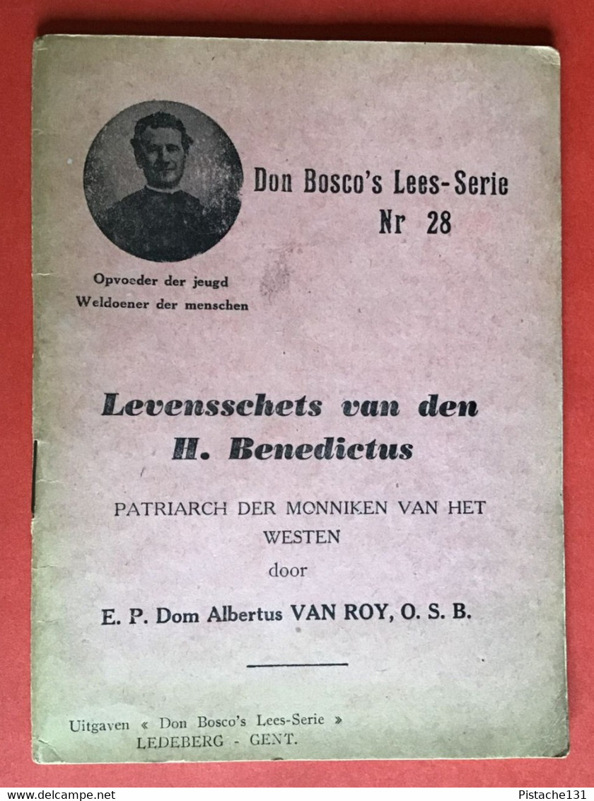 BOEKJE - LIVRE Levensschets Van Den H. BENEDICTUS - 56 Blz - Anno 1942 - Otros & Sin Clasificación