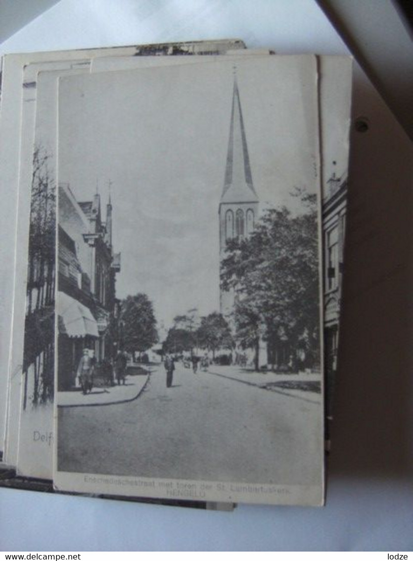 Nederland Holland Pays Bas Hengelo Met Enschedesestraat En Toren - Hengelo (Ov)