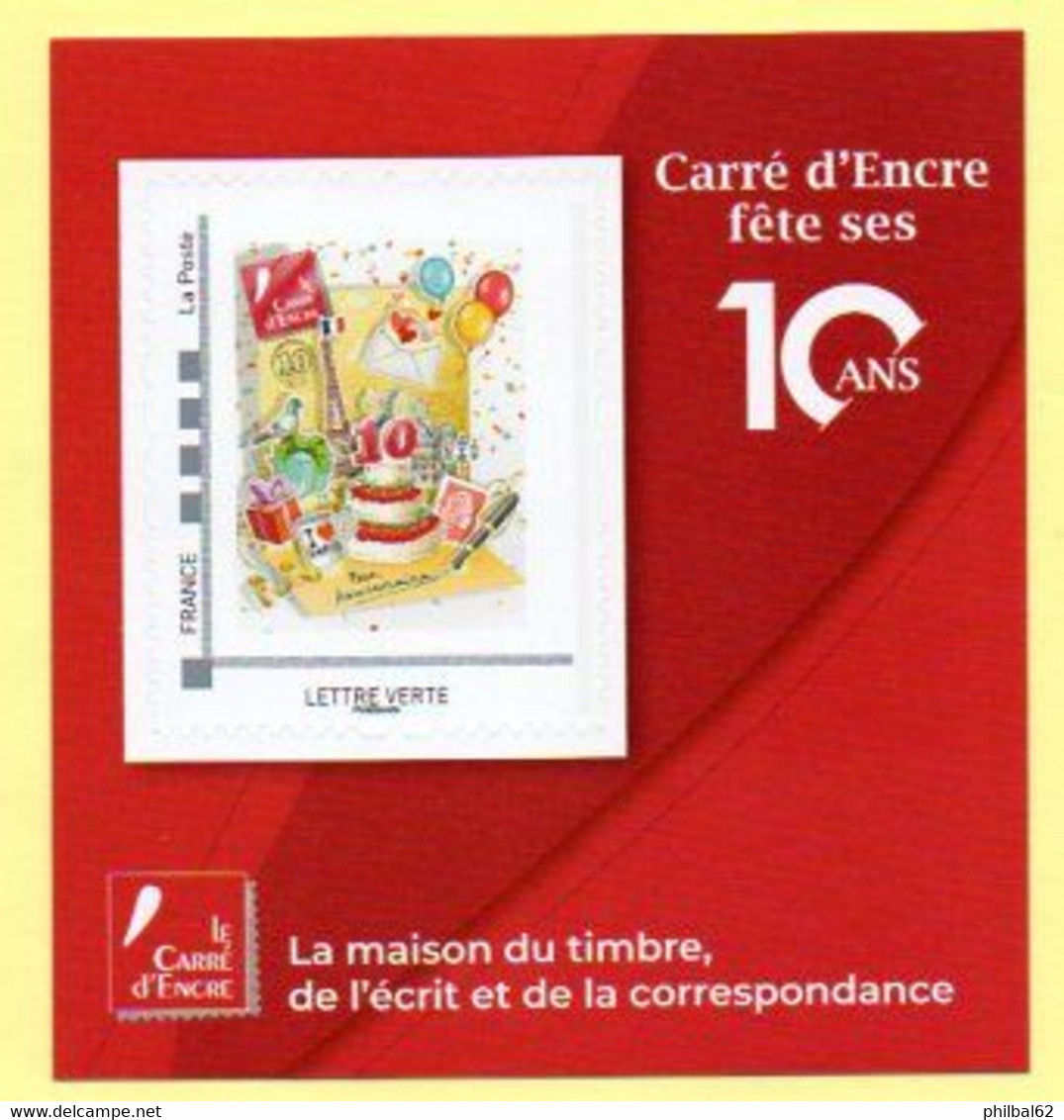 Bloc Collector Carré D'encre Fête Ses 10 Ans. - Autres & Non Classés