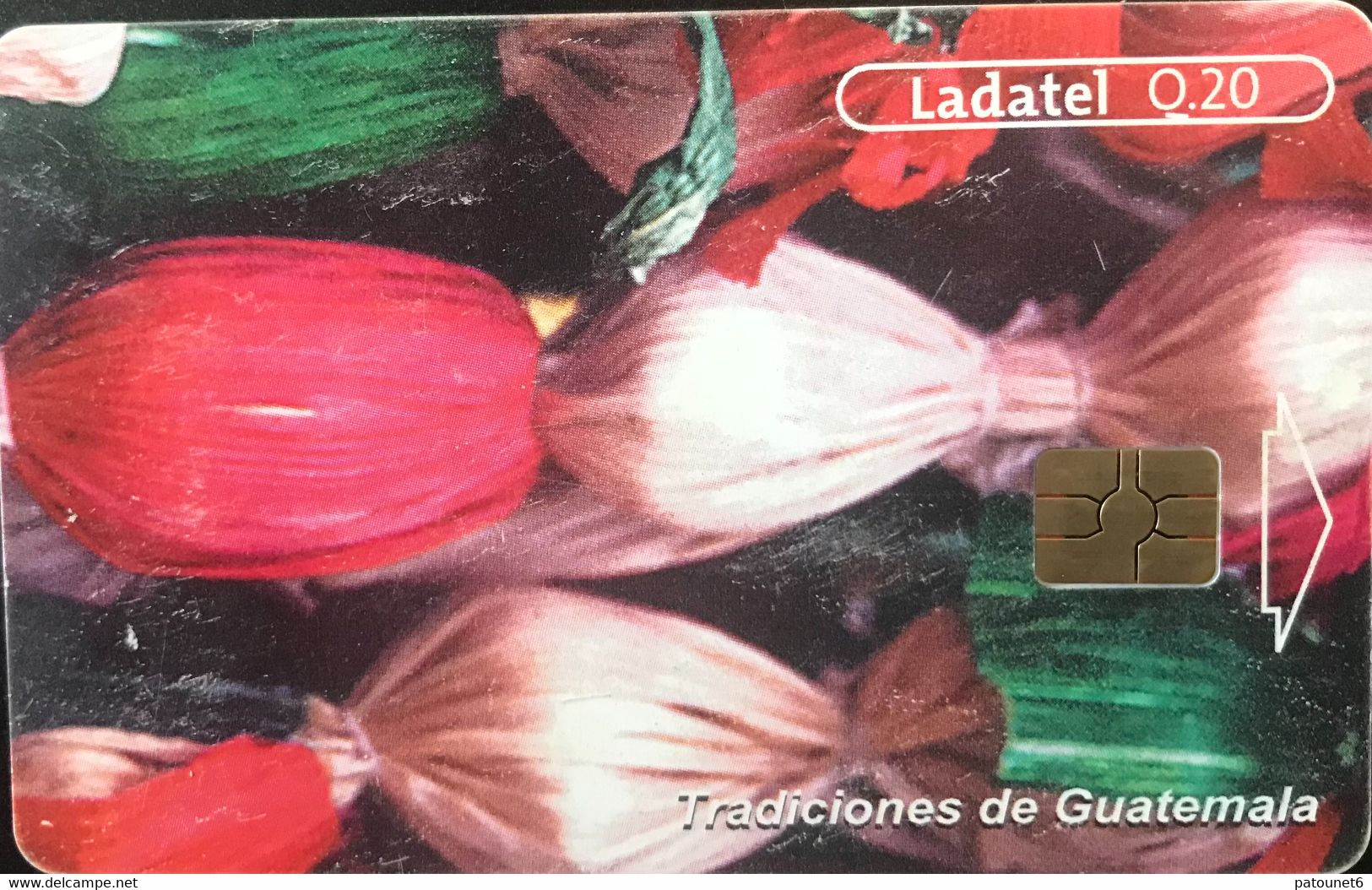 GUATEMALA  -  Phonecard  - Telgua -  Tradiciones De Guatemala  -  Ladatel 0.20 - Guatemala