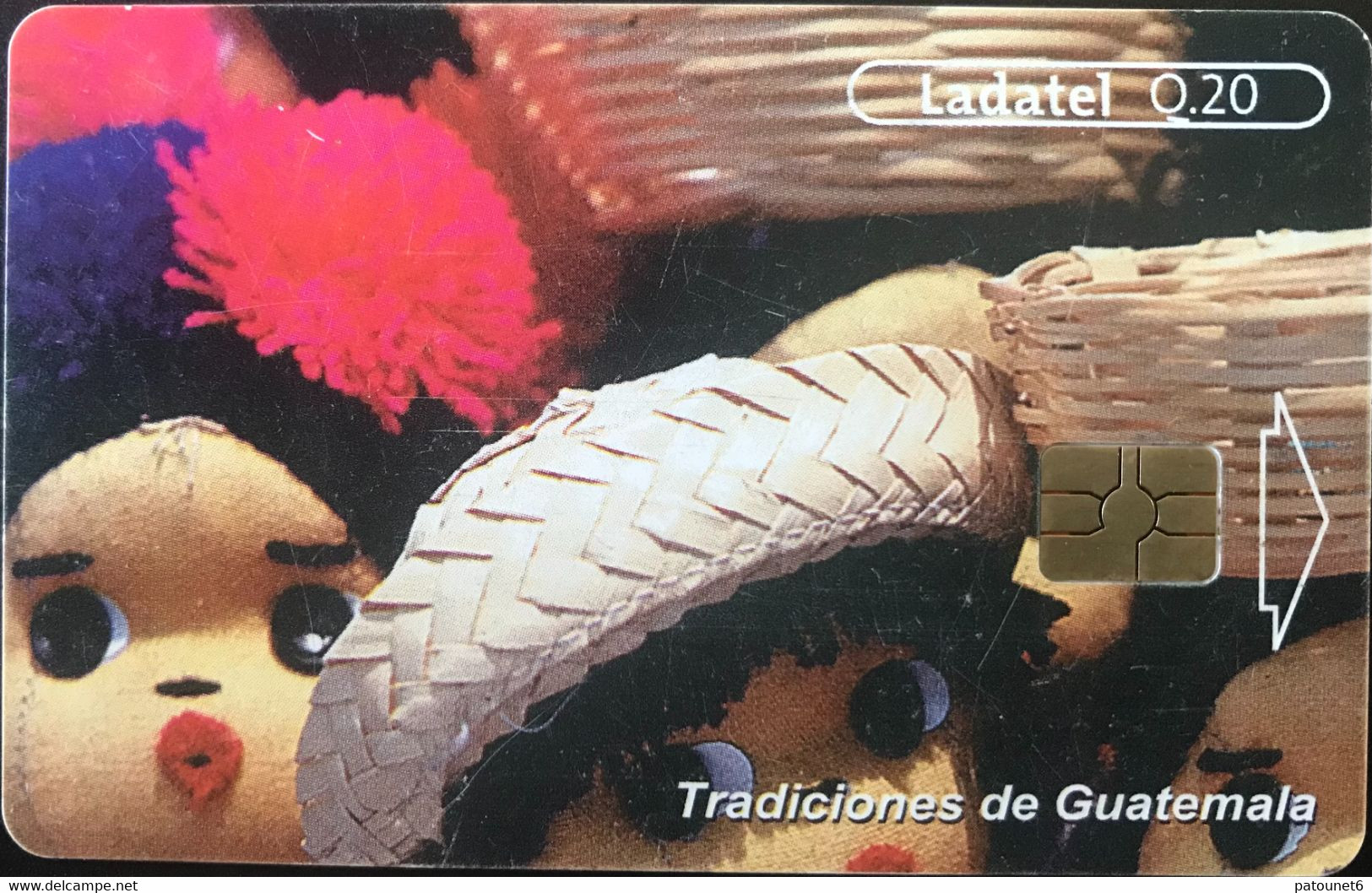 GUATEMALA  -  Phonecard  - Telgua -  Tradiciones De Guatemala  -  Ladatel 0.20 - Guatemala