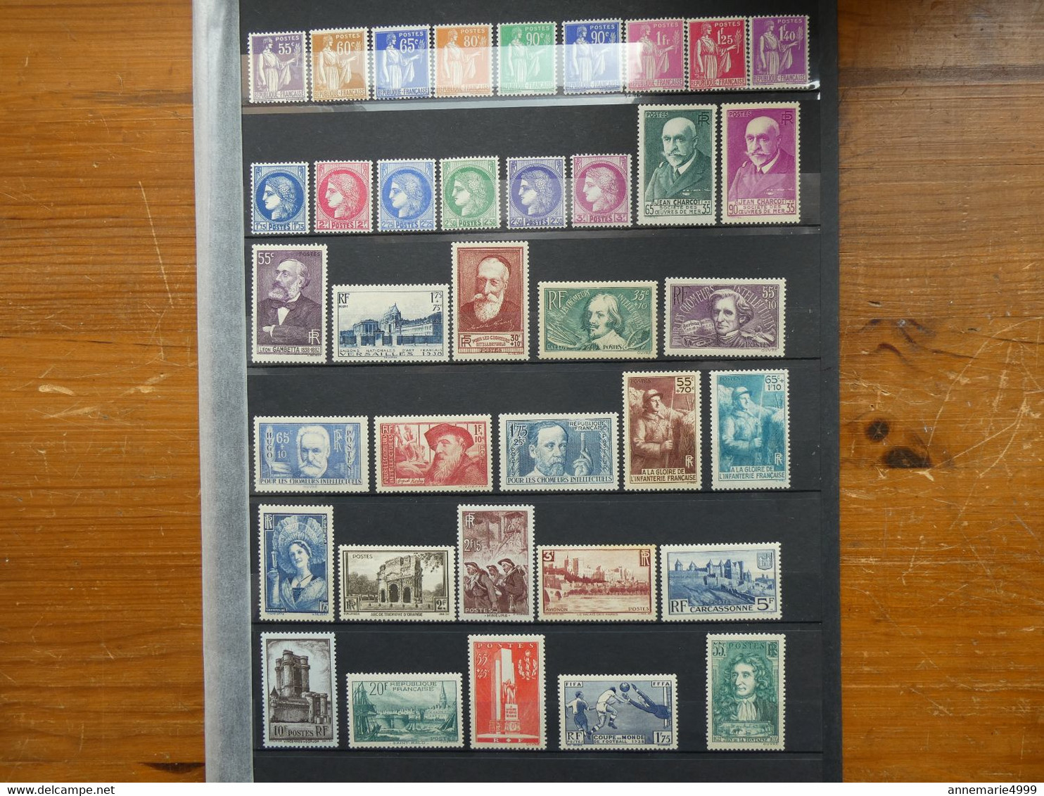 FRANCE Année 1938 Complète Sauf 1 Timbre Neufs Sans Charnière Cote 598 € - Unused Stamps