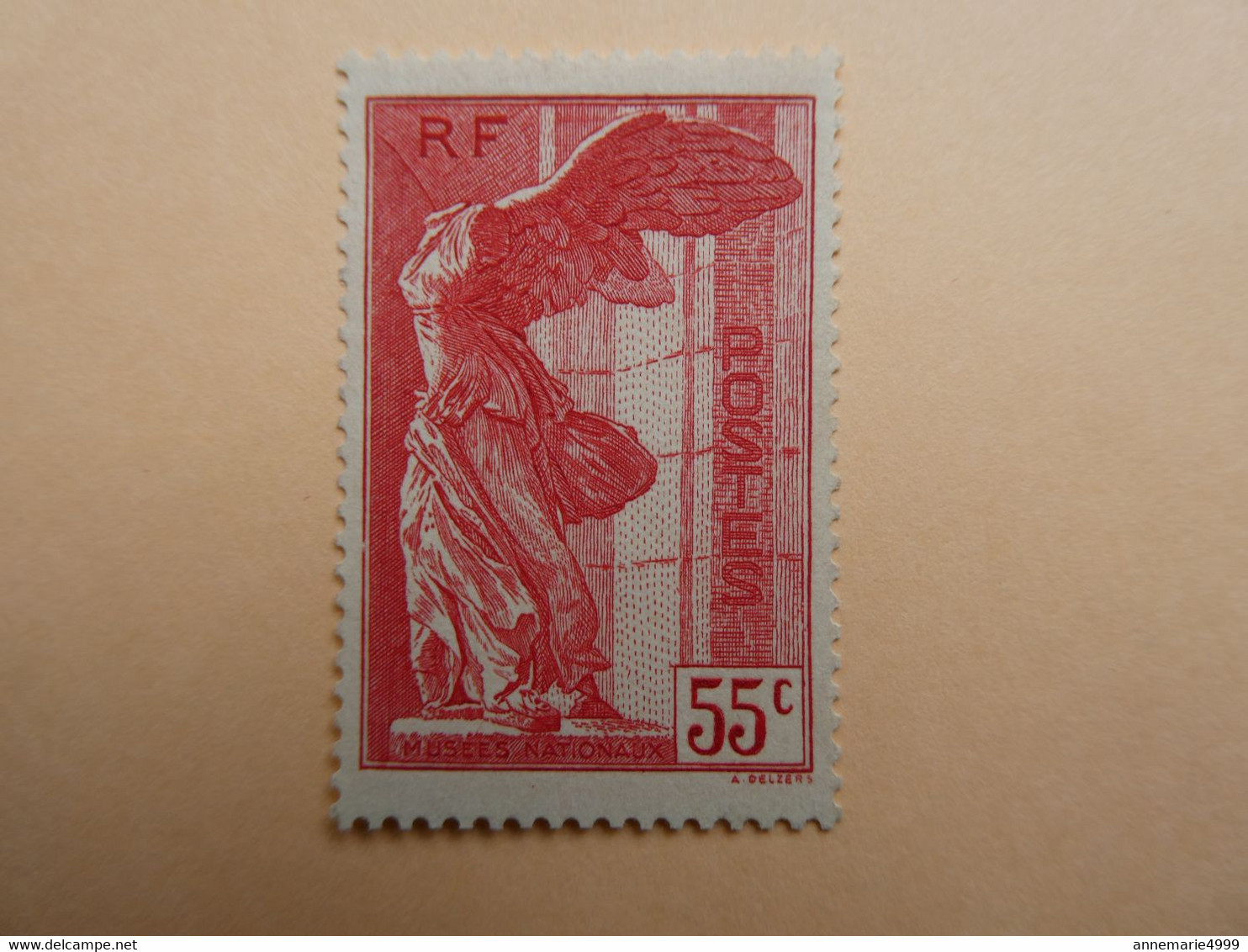 FRANCE 50 Cts Samothrace N° 355   Neuf Sans Charnière Cote 210 € - Nuovi