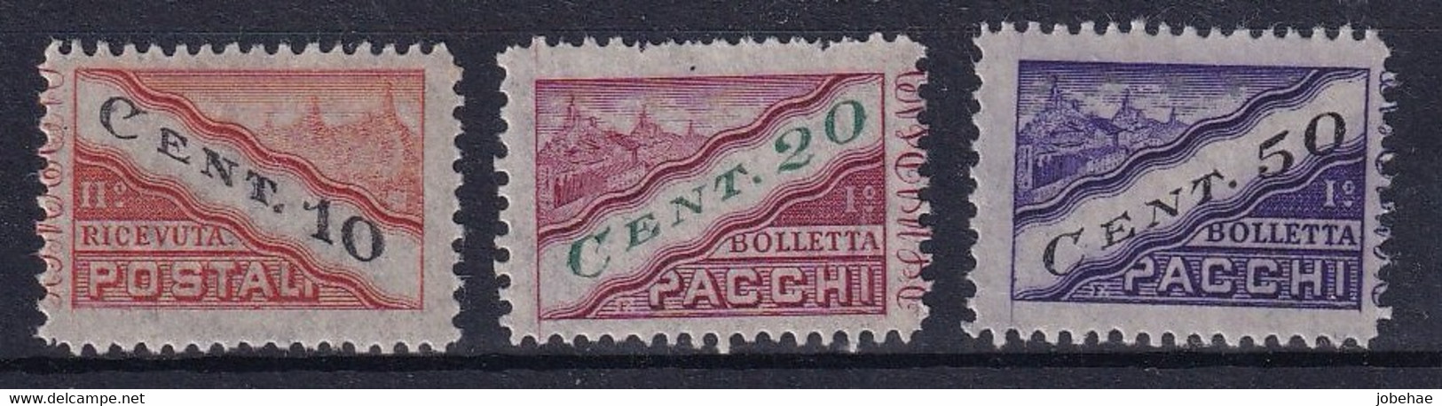 San Marino Collis YT*+° 63-78 - Express Letter Stamps