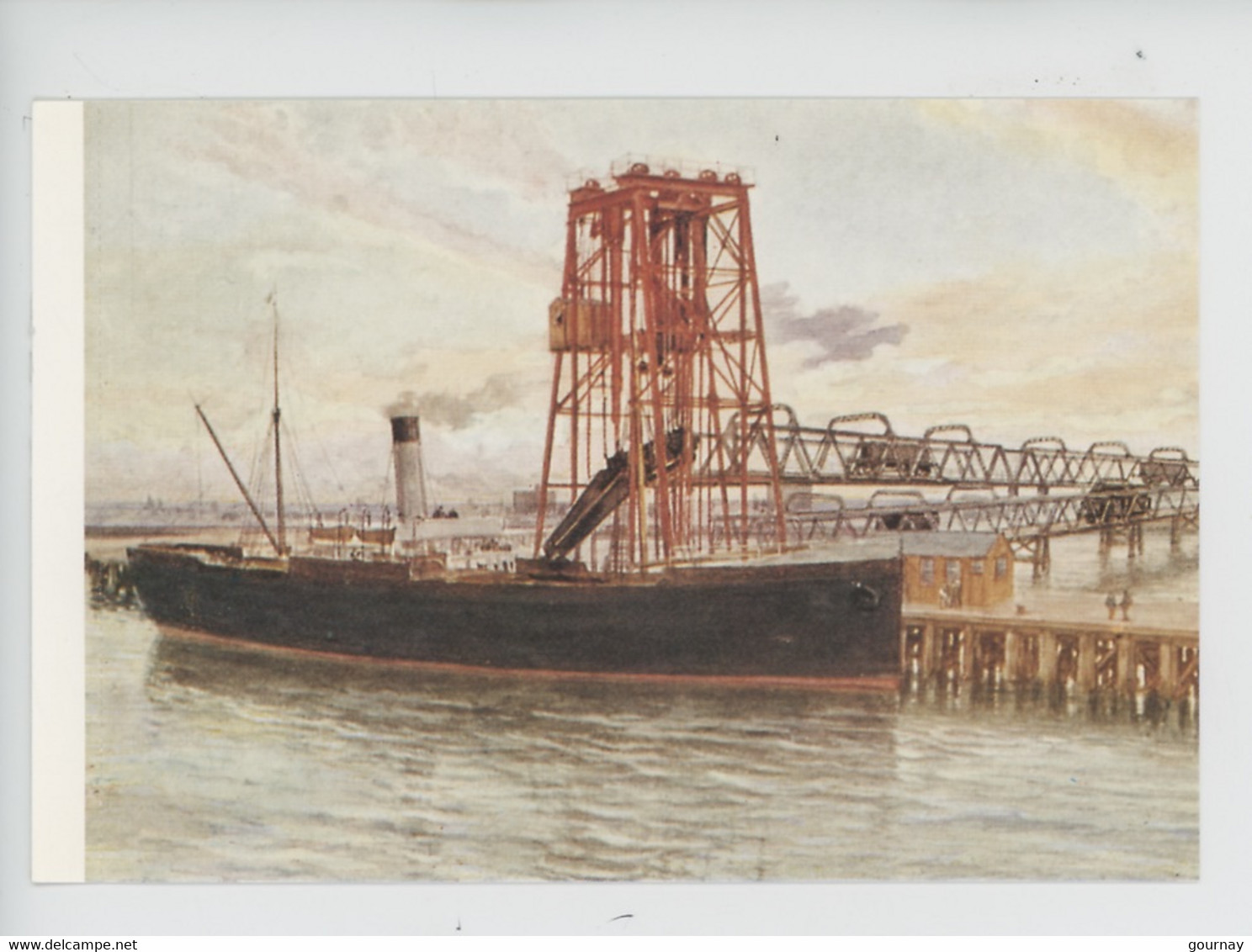 Immingham : Quai En Eau Profonde D'immingham (cp Vierge Magna Golden Age N°19 - Altri & Non Classificati