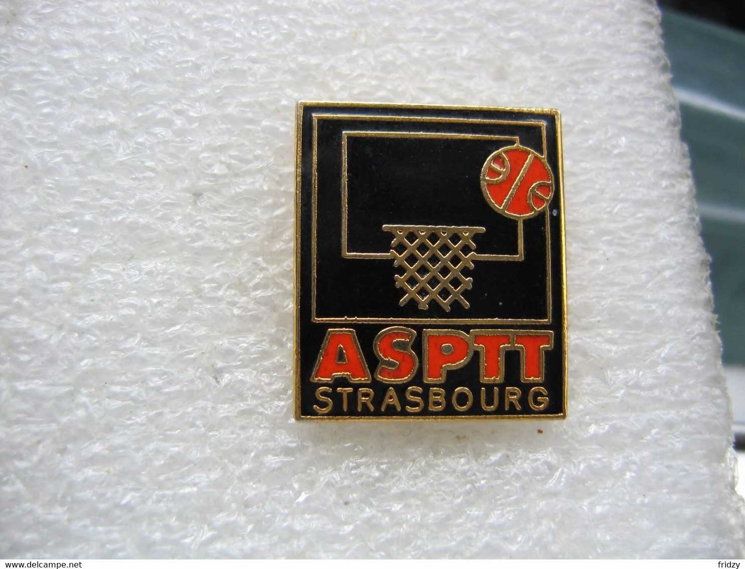 Pin's Du Club De Basketball De L'ASPTT De STRASBOURG - Basketball