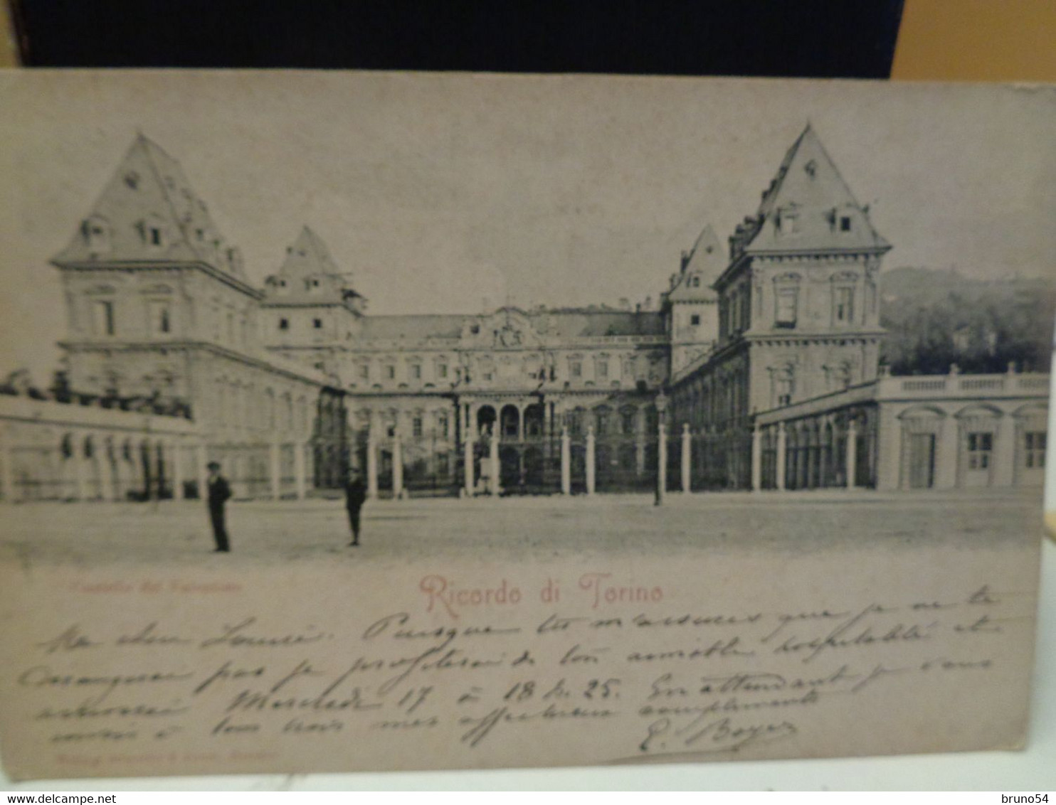 Cartolina Ricordo Di Torino Castello Del Valentino 1901 - Castello Del Valentino