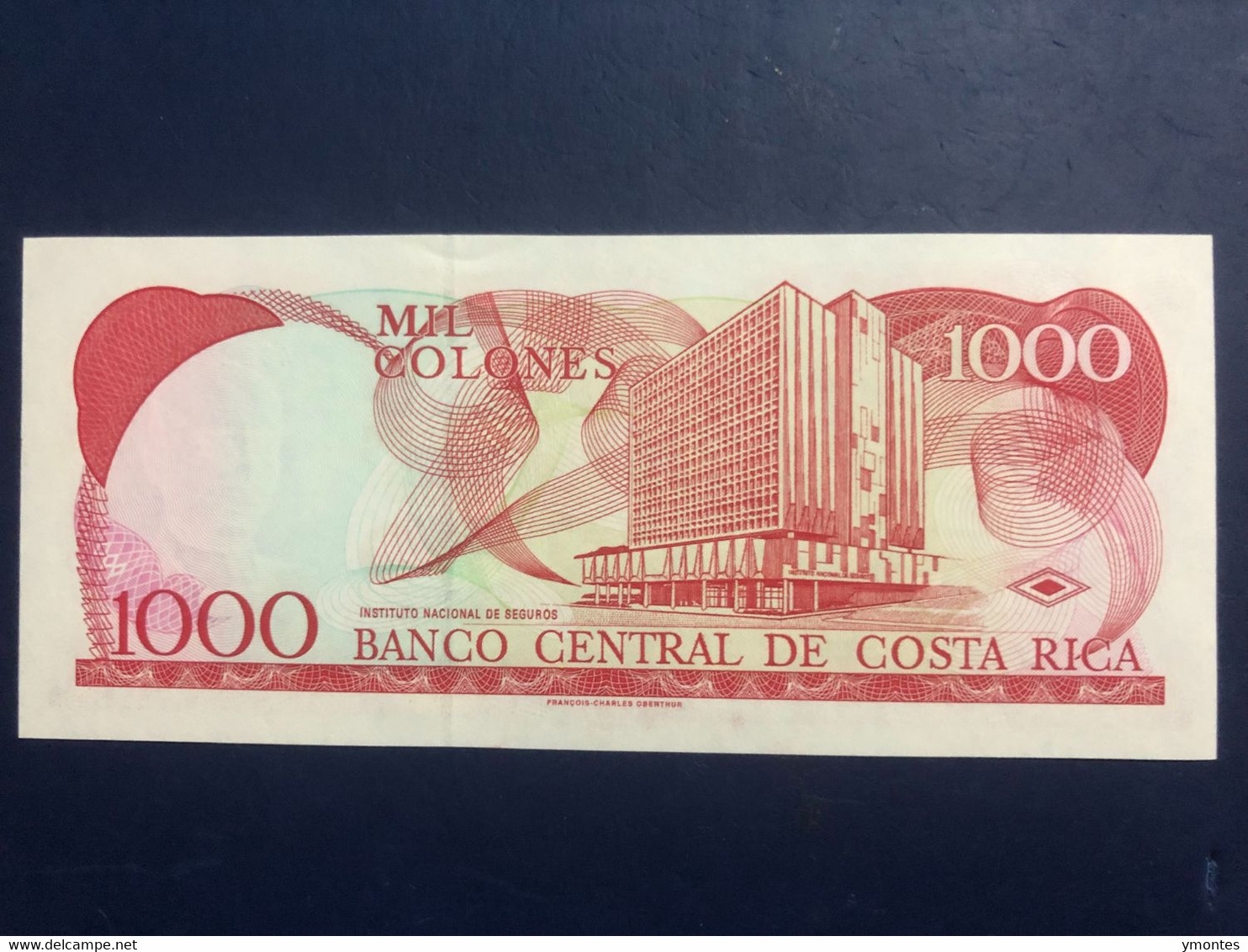 UNC Costa Rica Banknote 1000 Colones P264a ( 02/24/1999) - Costa Rica