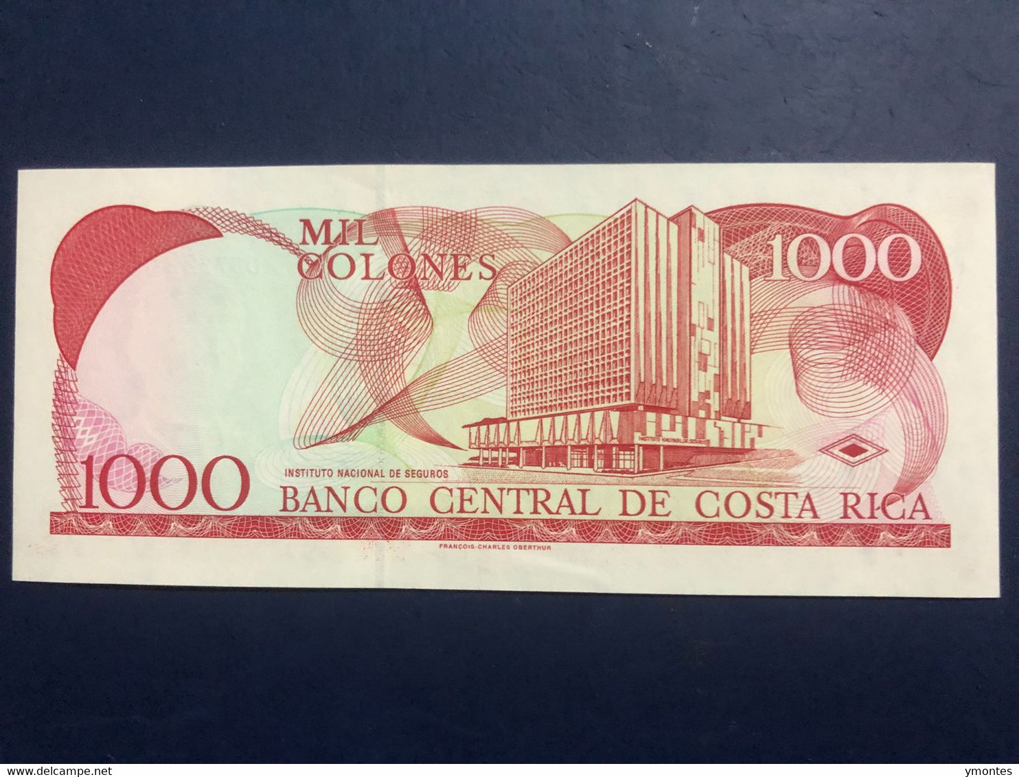 UNC Costa Rica Banknote 1000 Colones P264d ( 04/09/2003) - Costa Rica