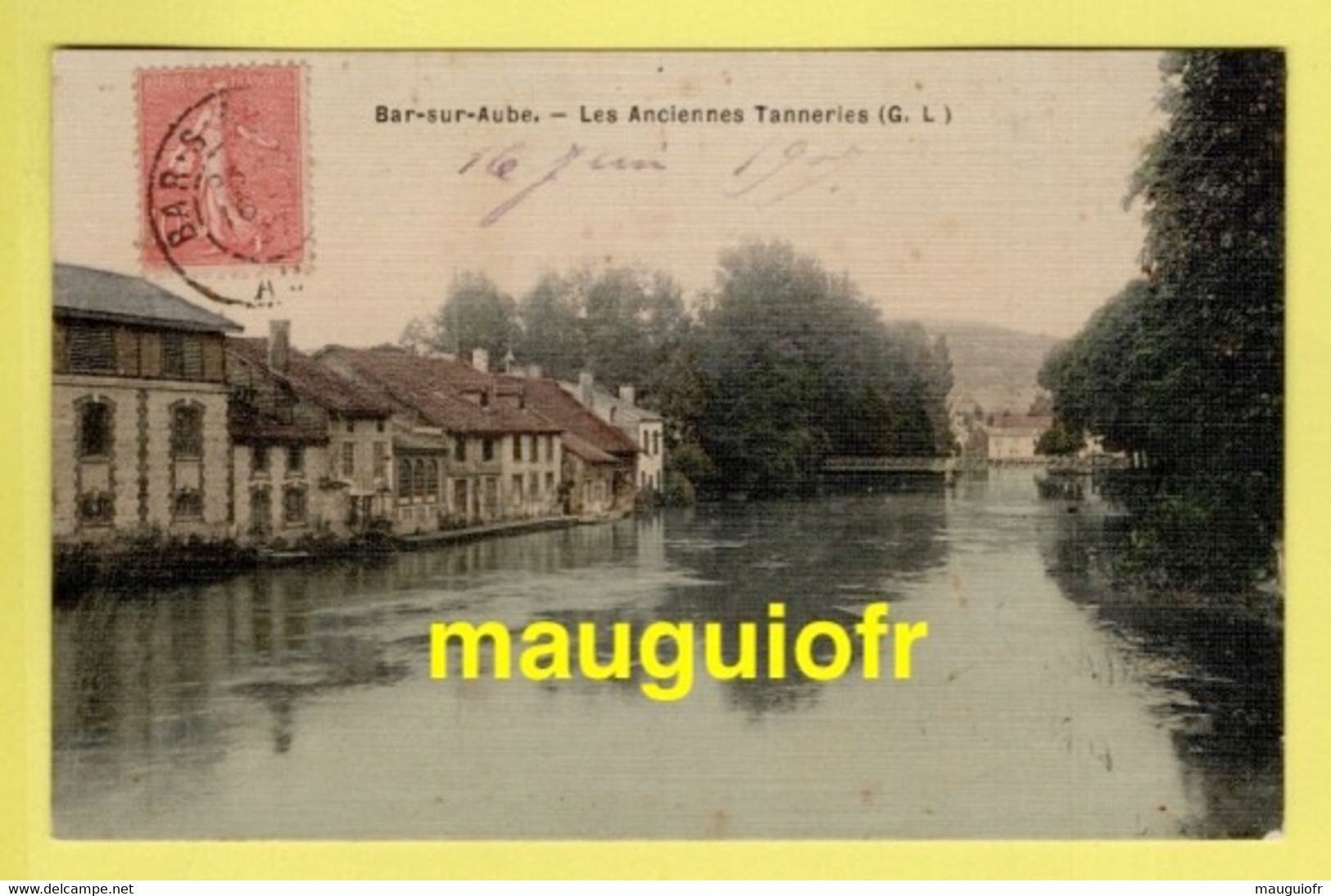 10 AUBE / BAR-SUR-AUBE / LES ANCIENNES TANNERIES / 1907 - Bar-sur-Aube