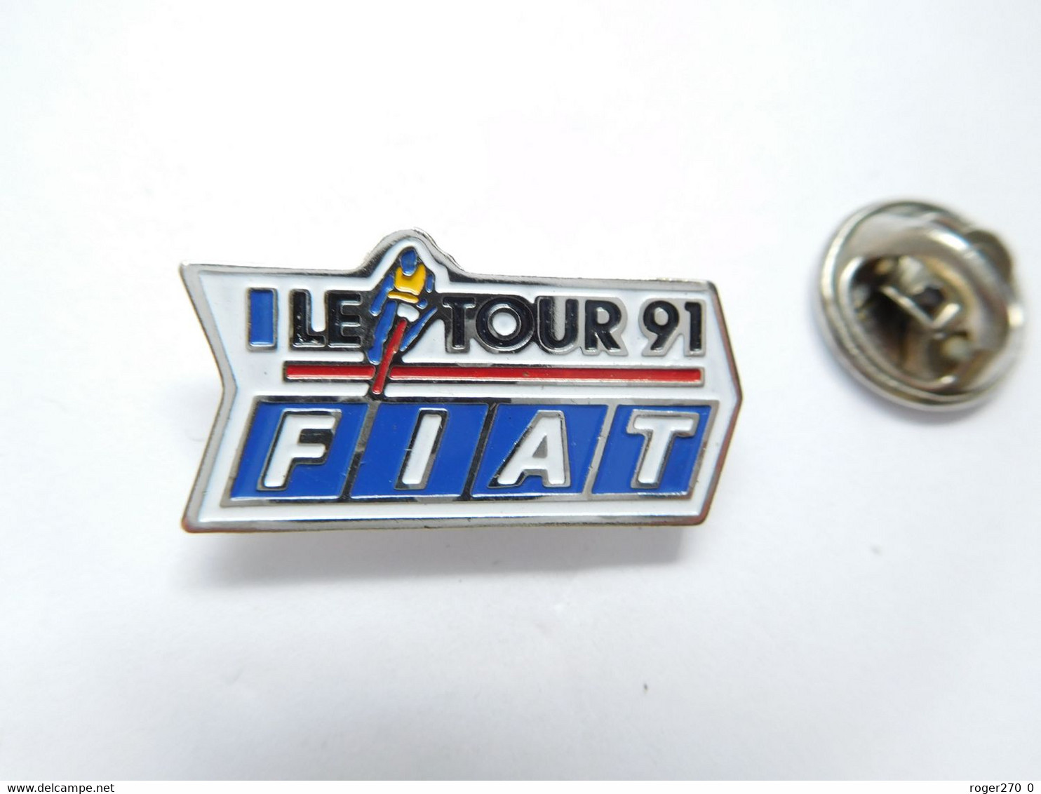 Beau Pin's Pins , Cyclisme Vélo , Tour De France 1991 , Sponsor Auto FIAT - Cyclisme