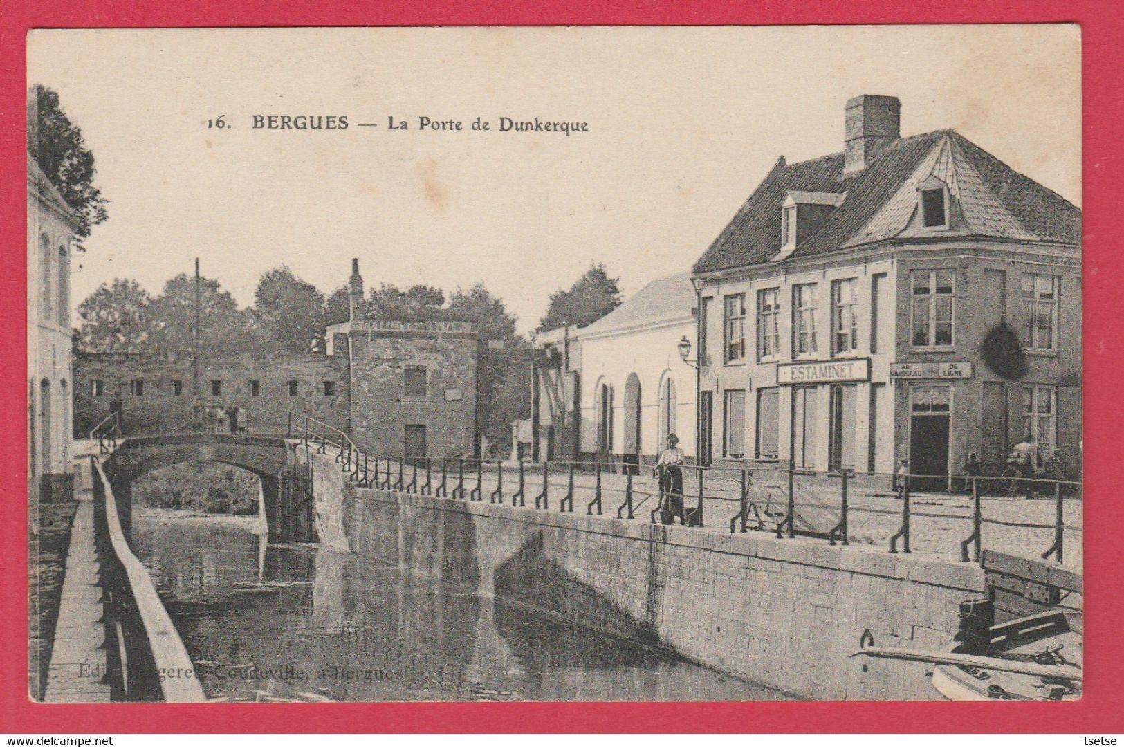 Bergues - La Porte De Dunkerque ( Voir Verso ) - Bergues