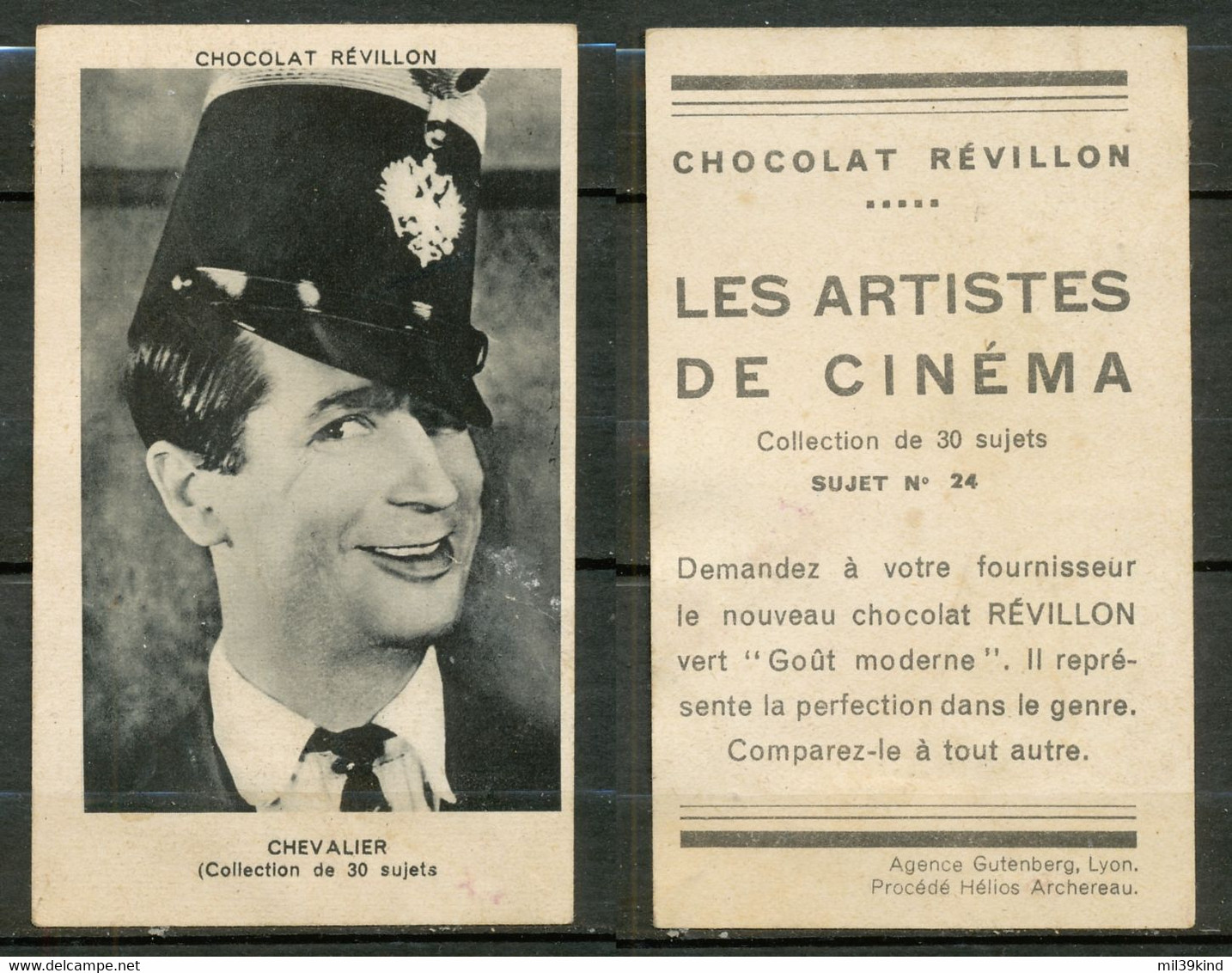 REVILLON - MAURICE CHAVALIER - Revillon