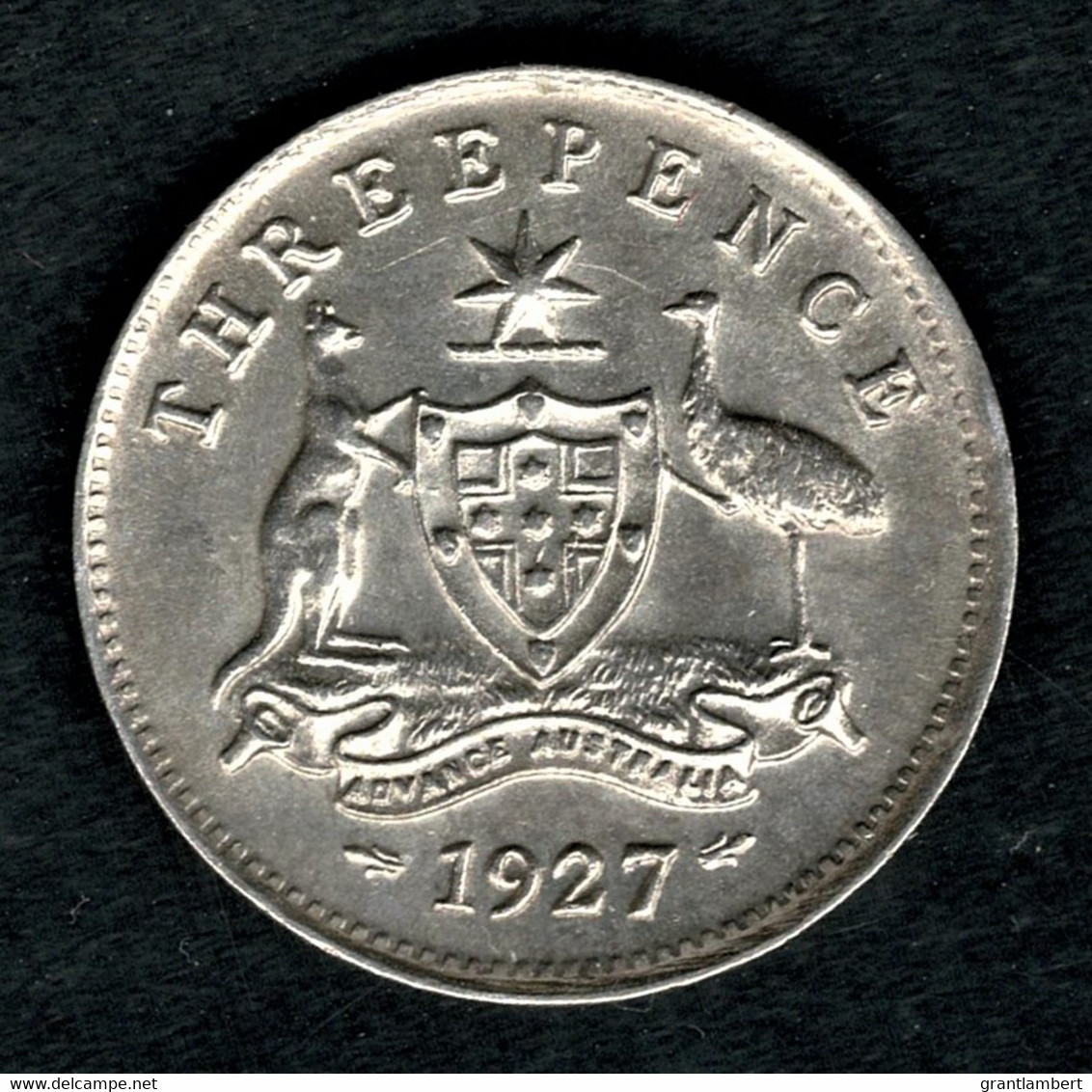 Australia 1927 Threepence GEF/aUNC - Threepence
