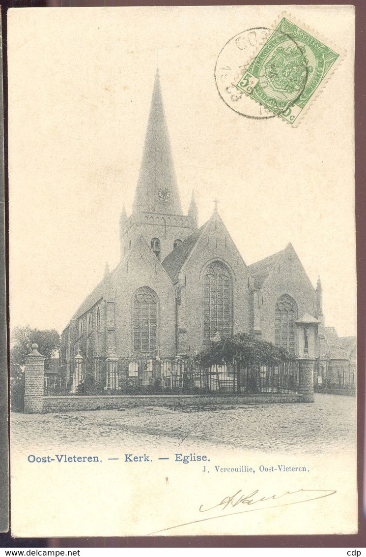 Cpa Oost Vletren  1908 - Vleteren