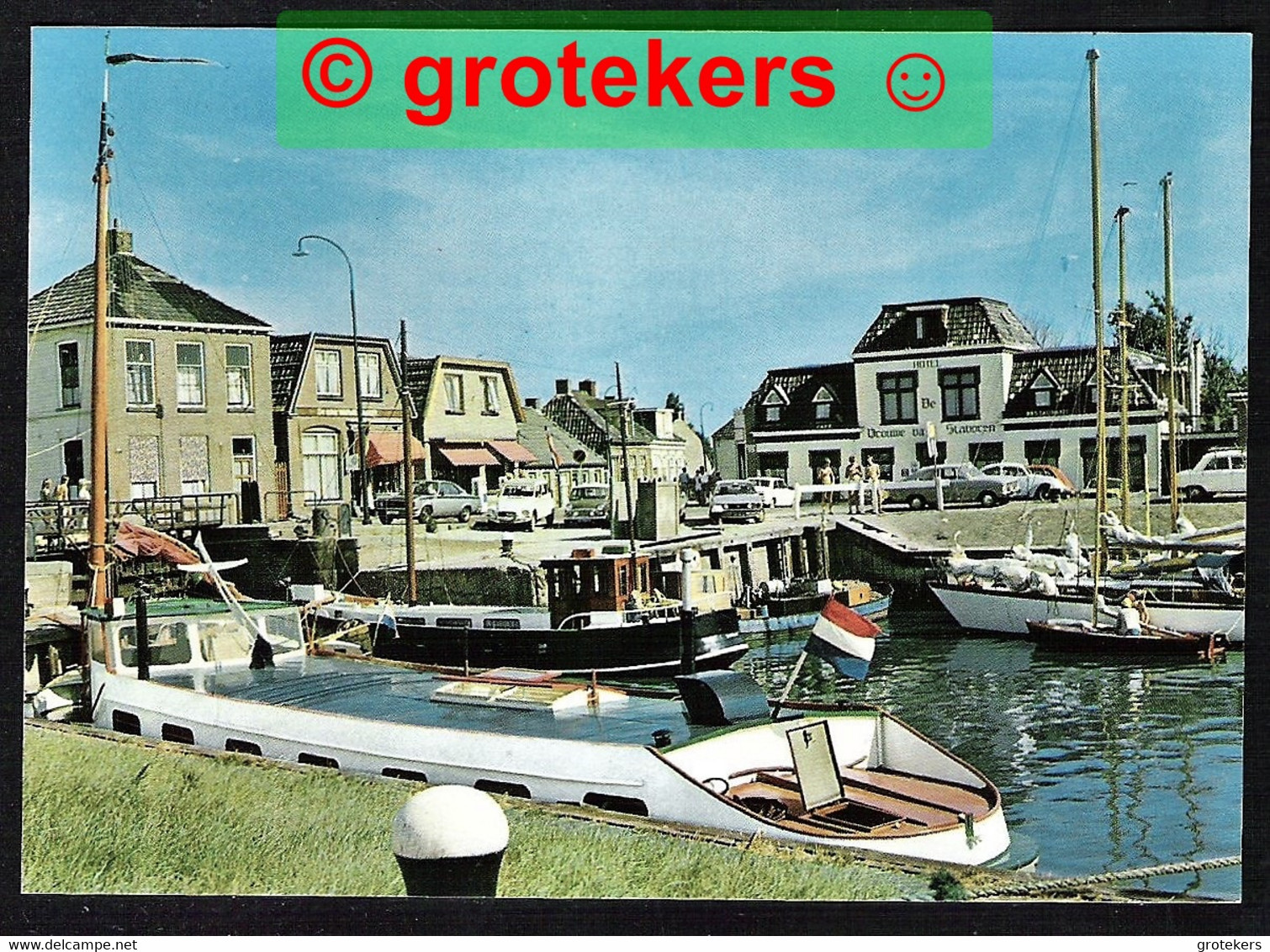 STAVOREN Haven En Hotel De Vrouwe Van Stavoren Ca 1978 - Stavoren