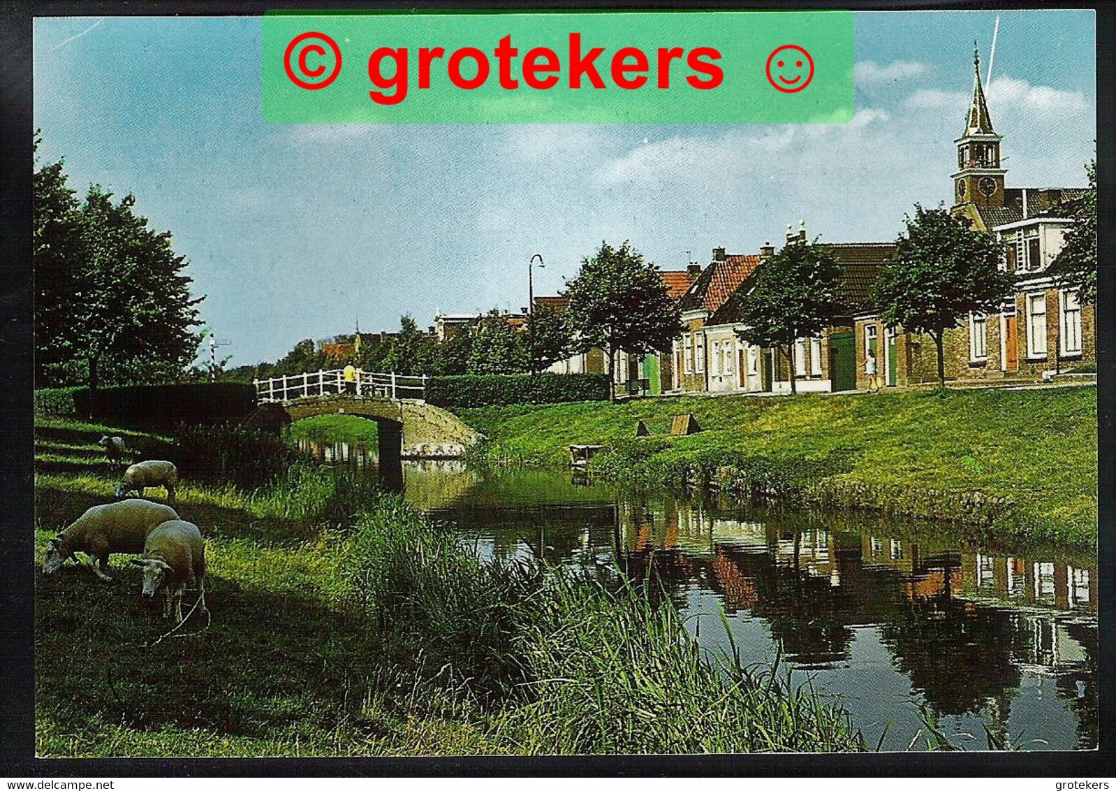 STAVOREN Voorstraat Met Ned. Hervormde Kerk Ca 1978 - Stavoren