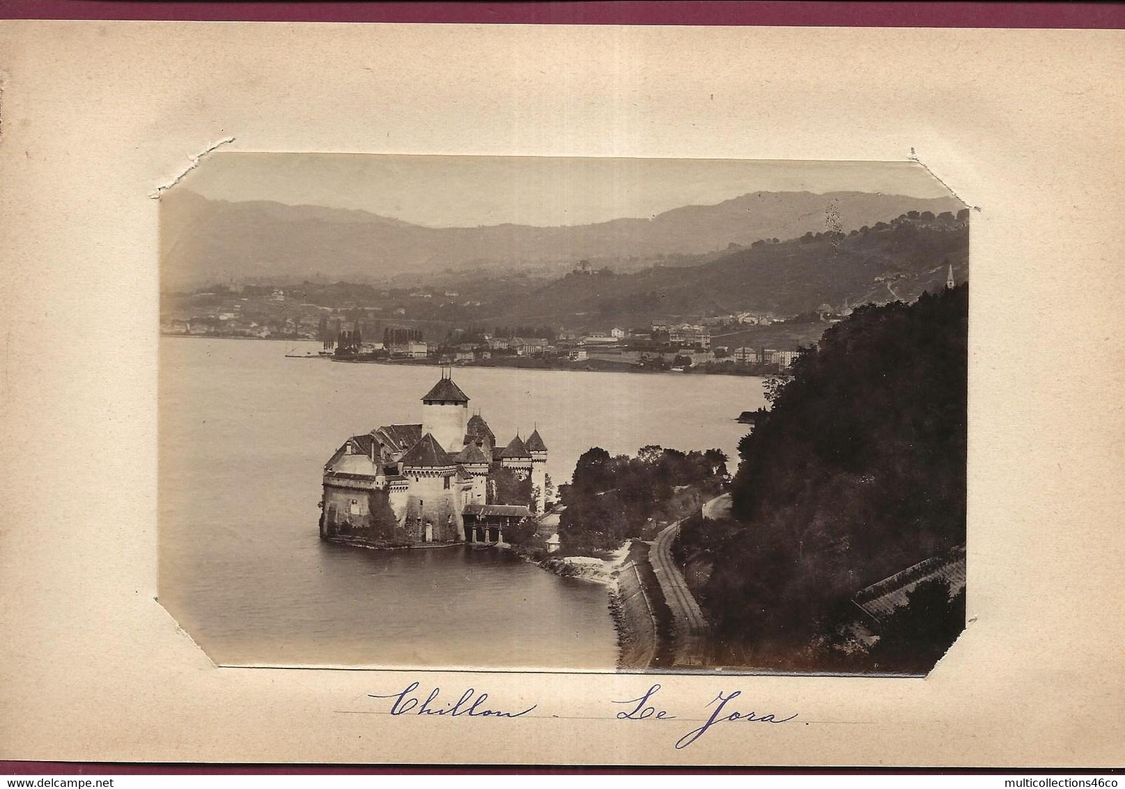 240721A - PHOTO 1890 - SUISSE VAUD VEYTAUX - Château De CHILLON - Le Jorat Forêt - Jorat-Mézières