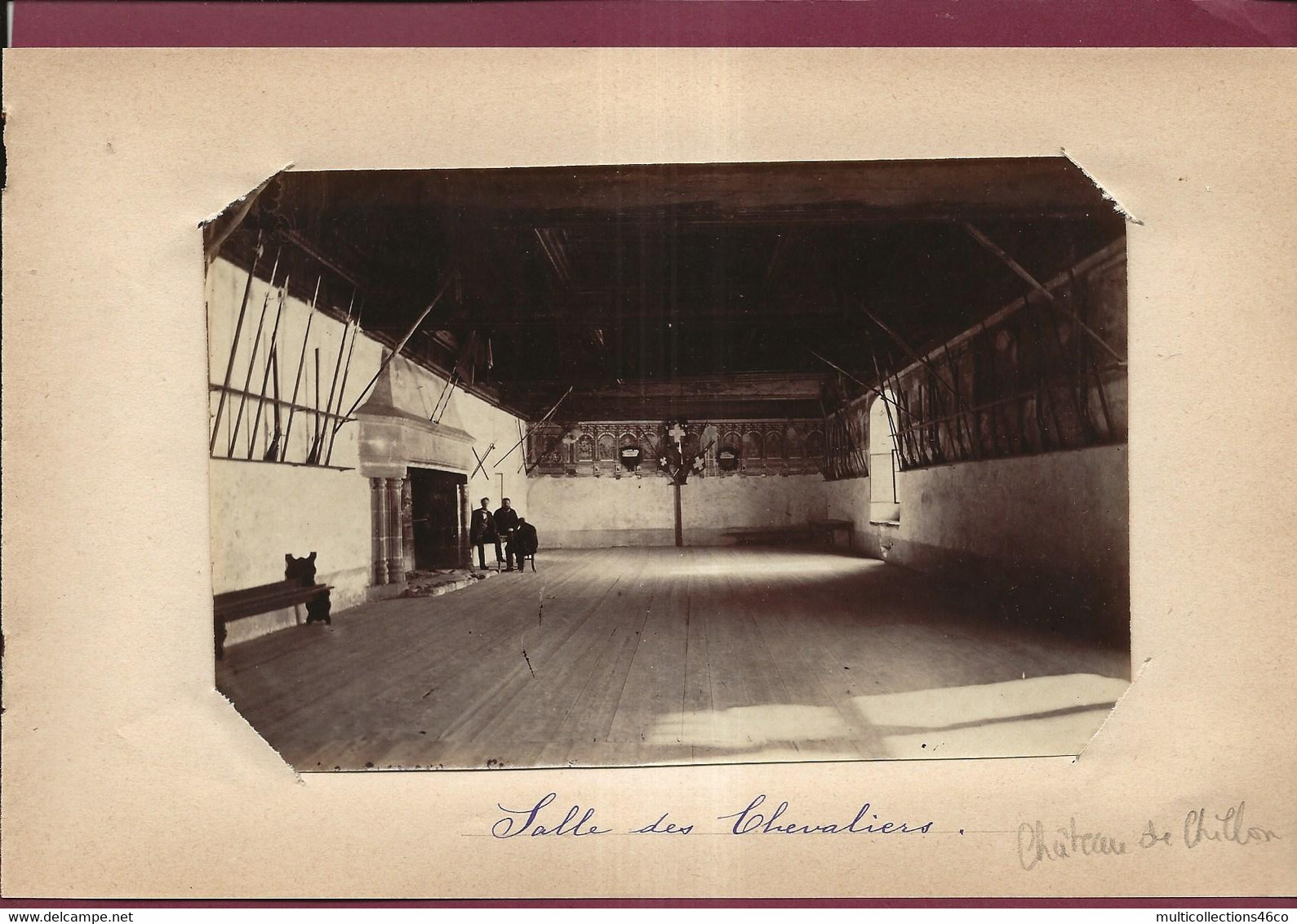 250721 - PHOTO 1890 - SUISSE VAUD RIVIERA PAYS D'ENHAUT VEYTAUX - Château De Chillon Salle Des Chevaliers - Veytaux
