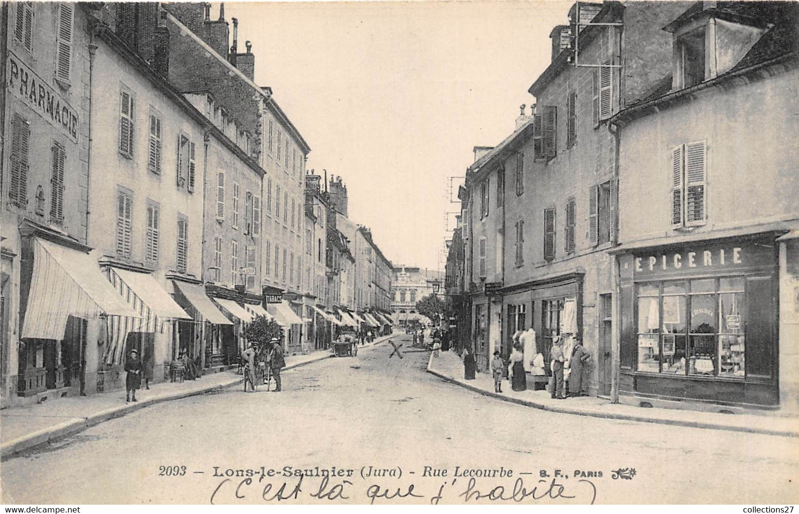 39-LONS-LE-SAULNIER- RUE LECOURBE - Lons Le Saunier