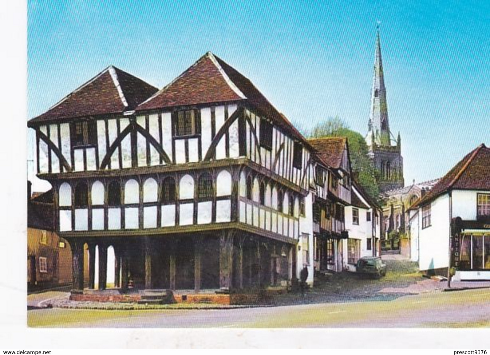 Unused  Postcard, Essex, Guildhall & Church, Thaxted - Colchester