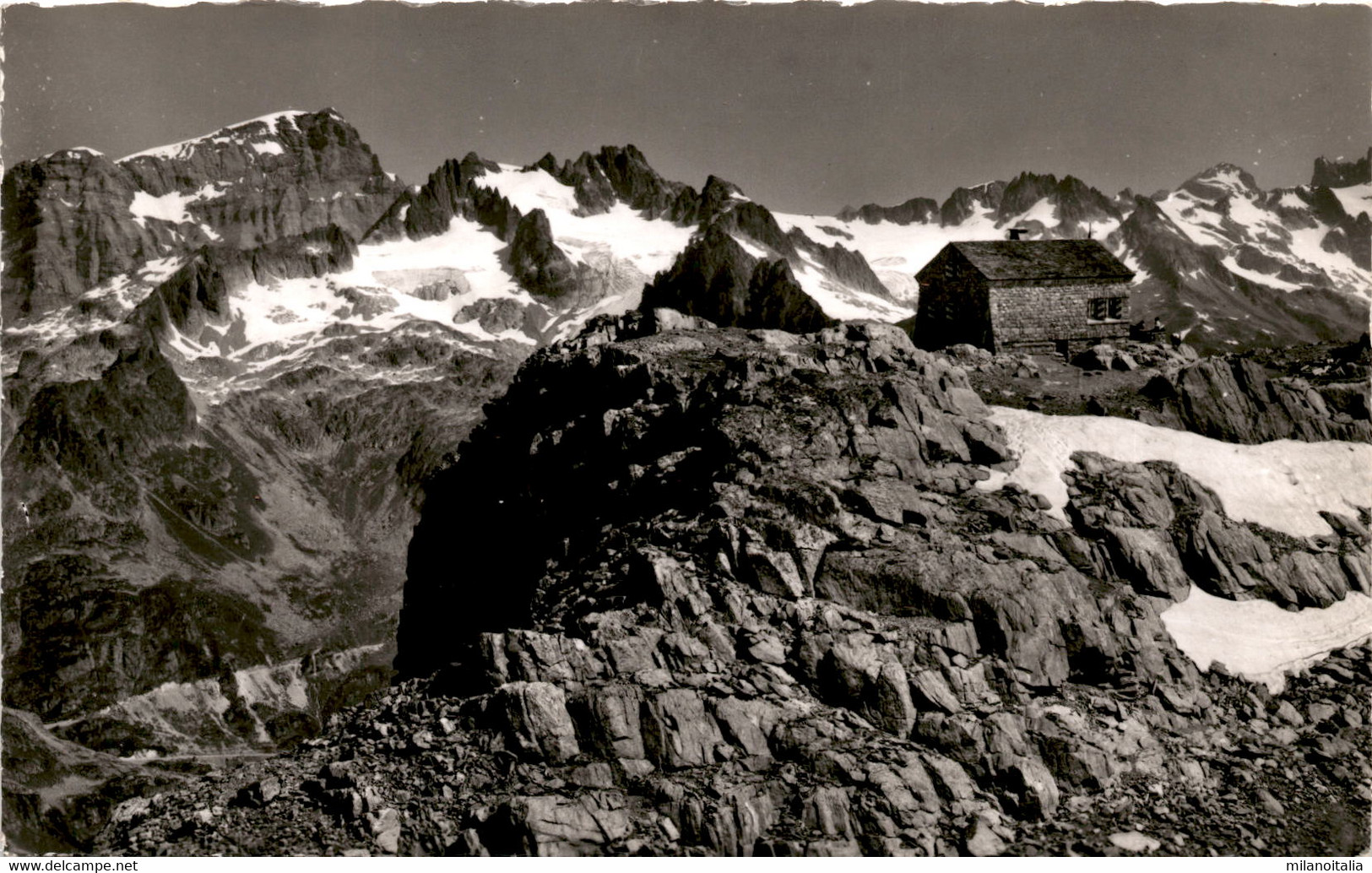 Tierberglihütte Ob Steingletscher U. Gadmen (Sustenstrasse) (13283) * 1. 7. 1952 - Phot. Gyger - Gadmen 