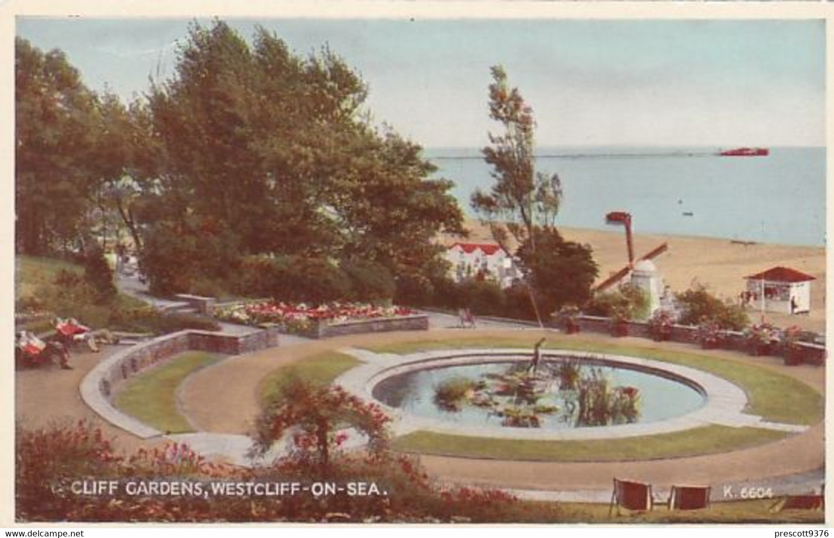 Unused  Postcard, Essex, Cliff Gardens, Westcliffe On Sea - Southend, Westcliff & Leigh
