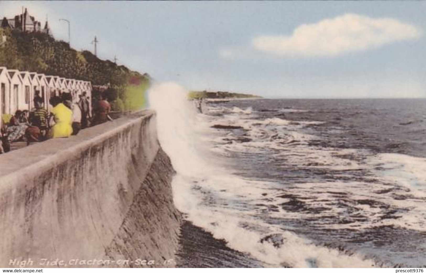 Unused  Postcard, Essex, High Tide, Clacton On Sea - Clacton On Sea