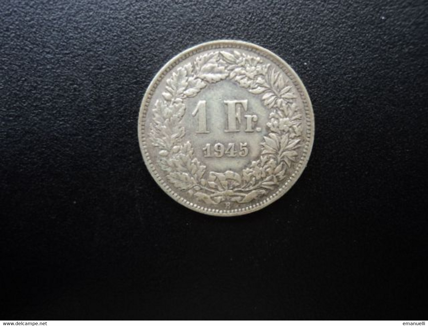 SUISSE : 1 FRANC   1945 B    KM 24      TTB+ à SUP 55 * - 1 Franken