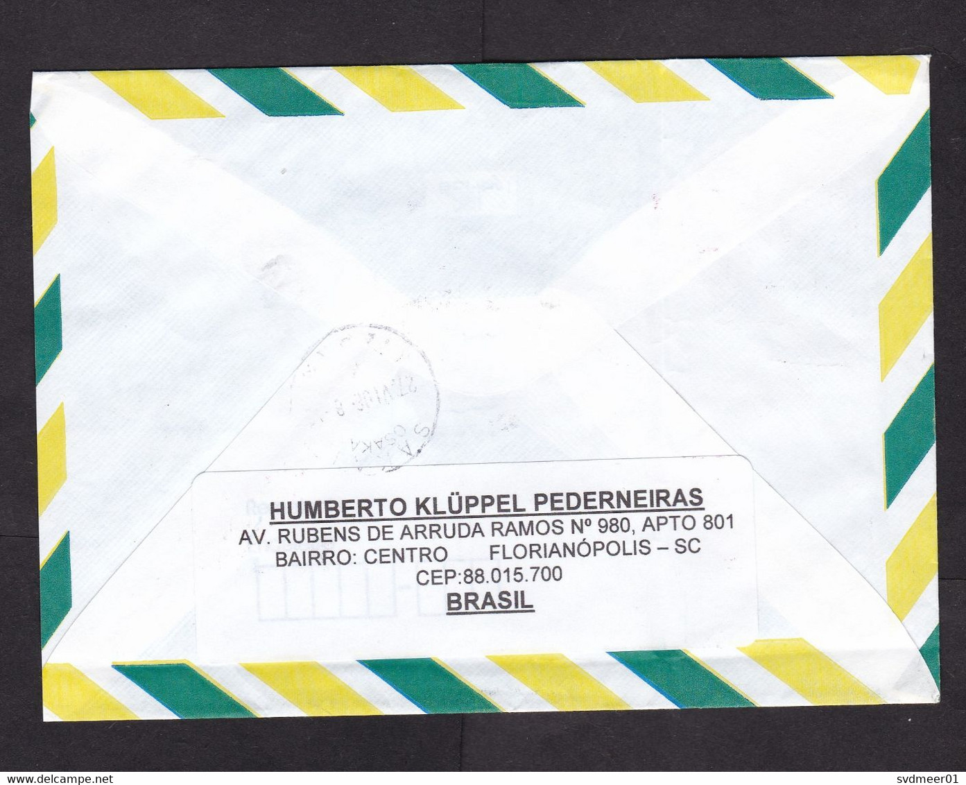 Brazil: Airmail Cover To Japan, 2006, 2 Stamps, Snake, Zodiac, FIFA World Cup Soccer, Returned, Retour Cancel (folds) - Lettres & Documents