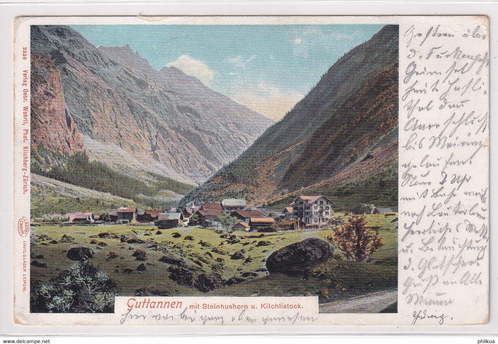 Guttannen Mit Steinhushorn Und Kilchlistock - Guttannen