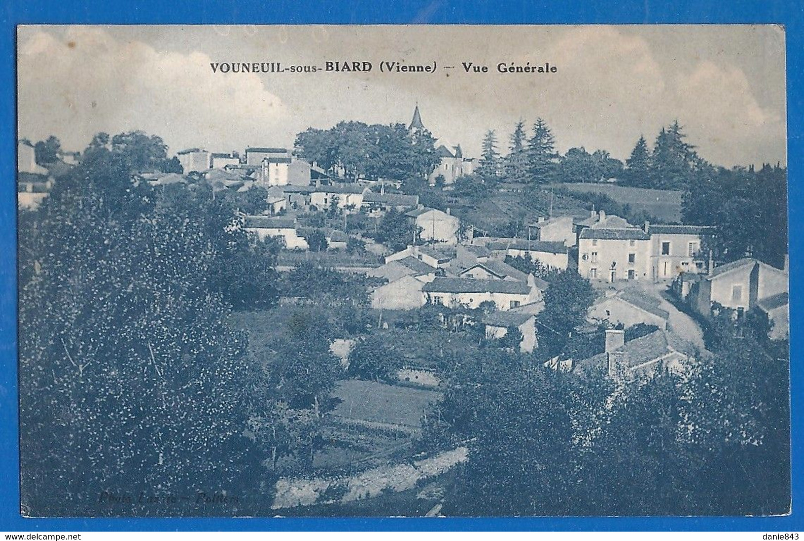 CPA - VIENNE - VOUNEUIL SOUS BIARD - VUE GÉNÉRALE - - Vouneuil Sous Biard