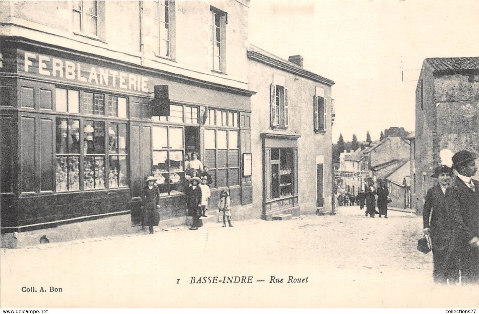 44-BASSE-INDRE- RUE ROUET - Basse-Indre