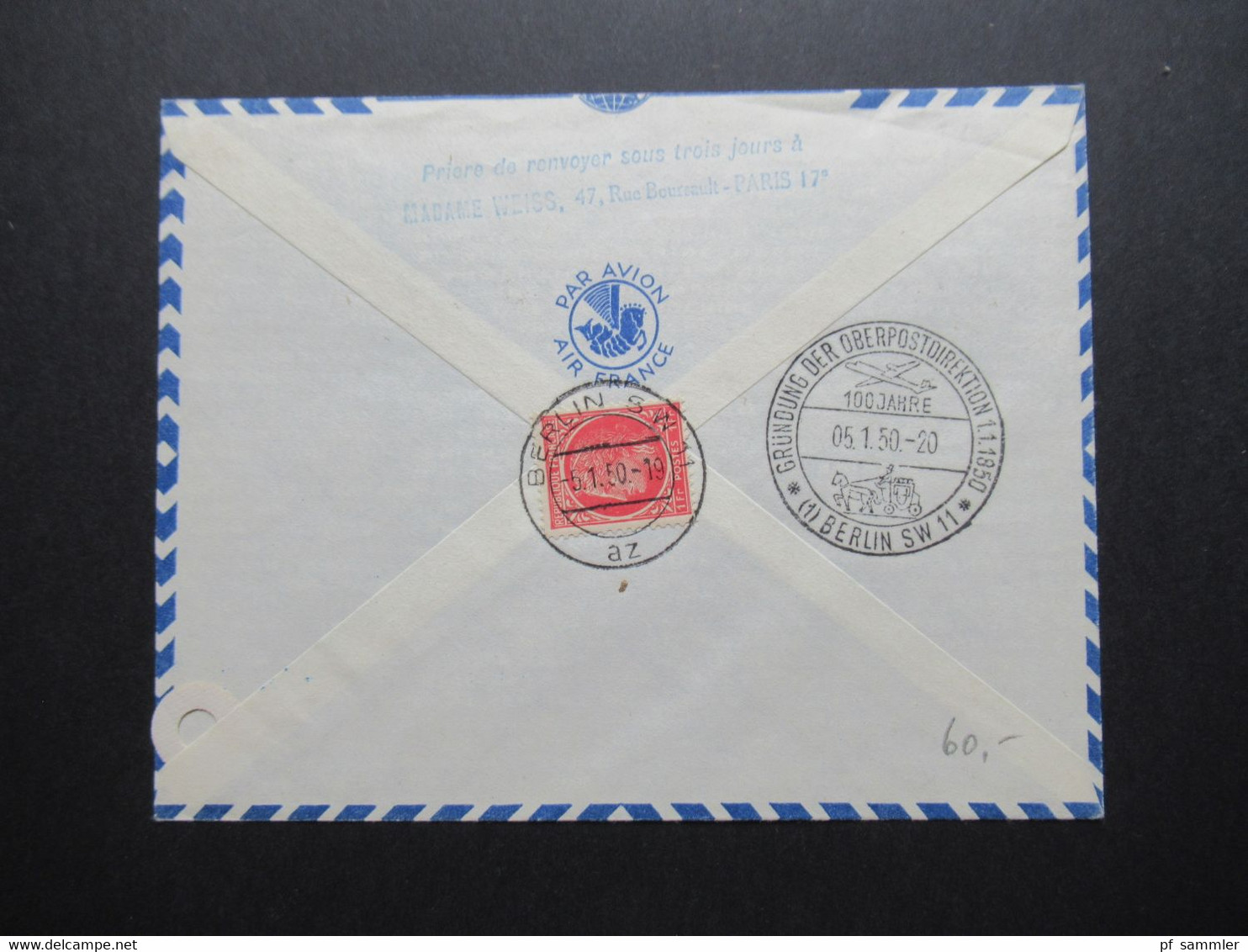 1949 75 Jahre UPU Auf Einschreiben Nach Berlin Mit Ank. Tagesstempel SST Berlin 100 Jahre Gründung Der Oberpostdirektion - Lettres & Documents