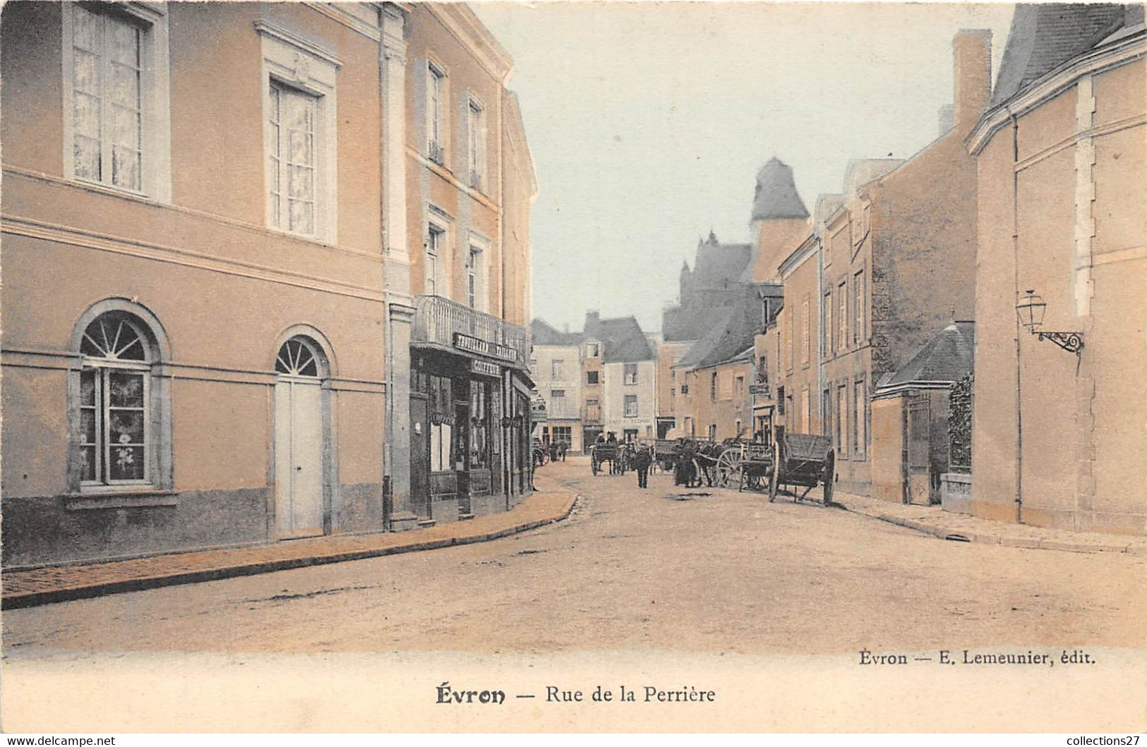 53-EVRON- RUE DE LA PERRIERE - Evron