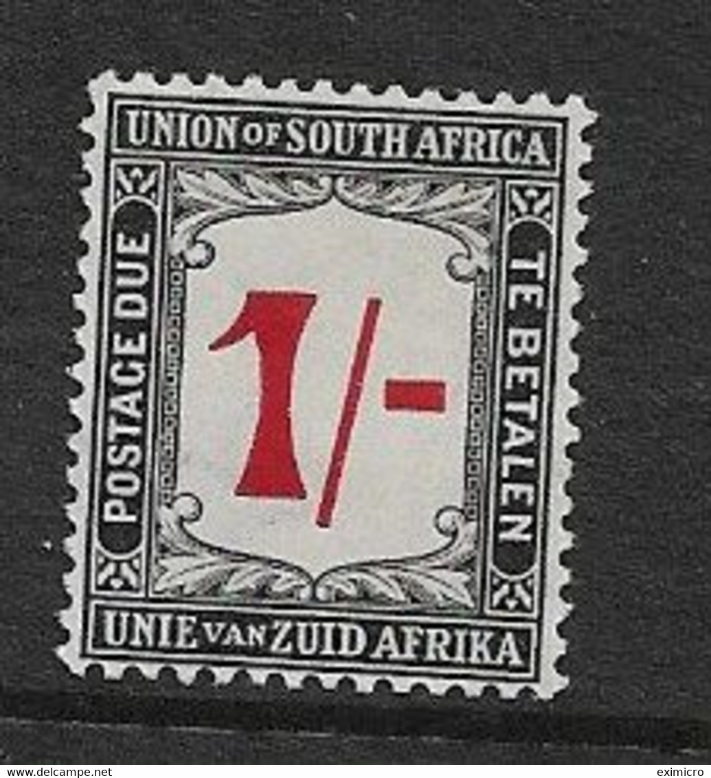 SOUTH AFRICA 1915 1s POSTAGE DUE SG D7 MOUNTED MINT TOP VALUE OF THE SET Cat £75 - Impuestos