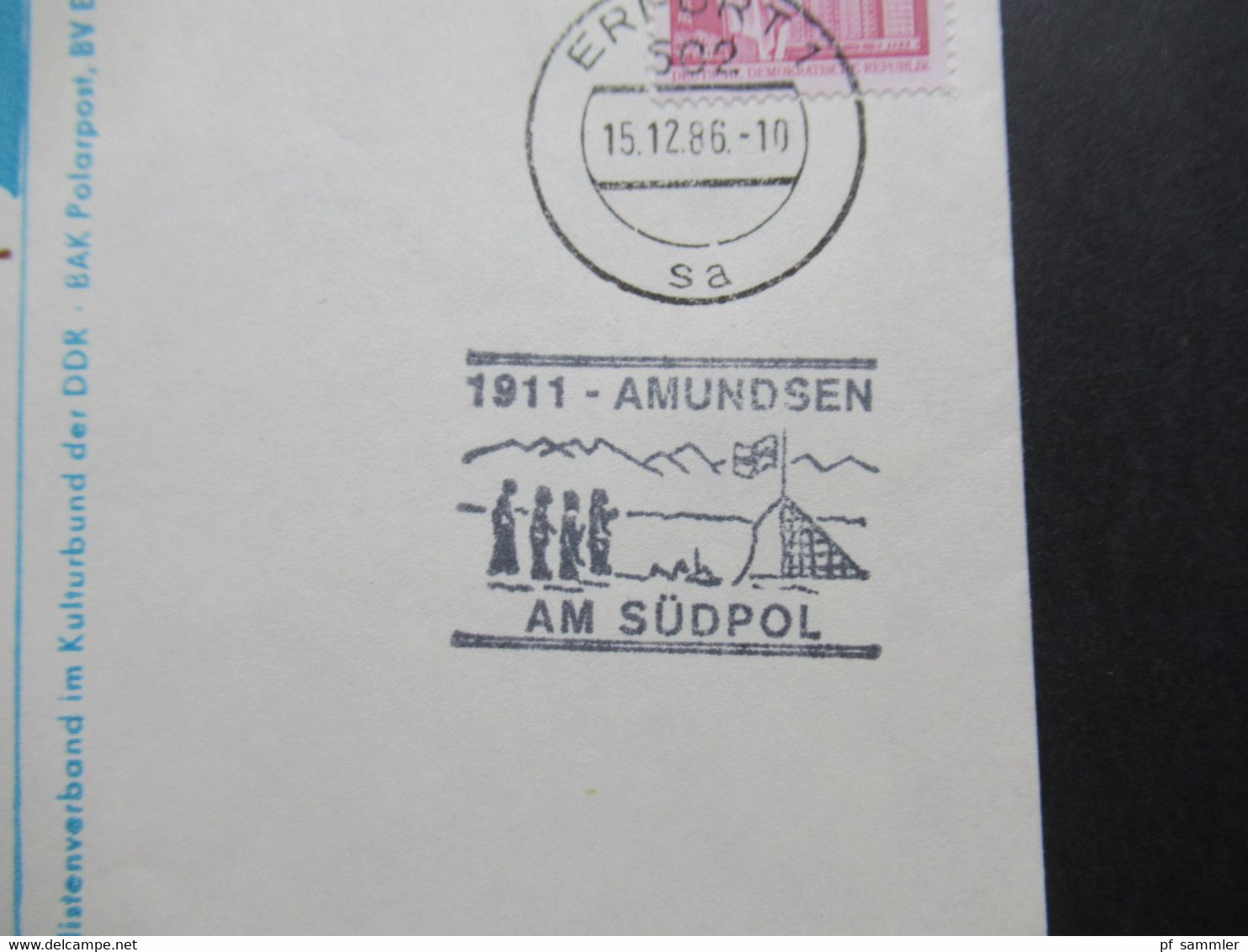 DDR 1980er Jahre 3x Polarpost Amundsen / Antarktisforschung DDR - UdSSR Und British Antarctic Territory. Sonderbelege - Covers & Documents