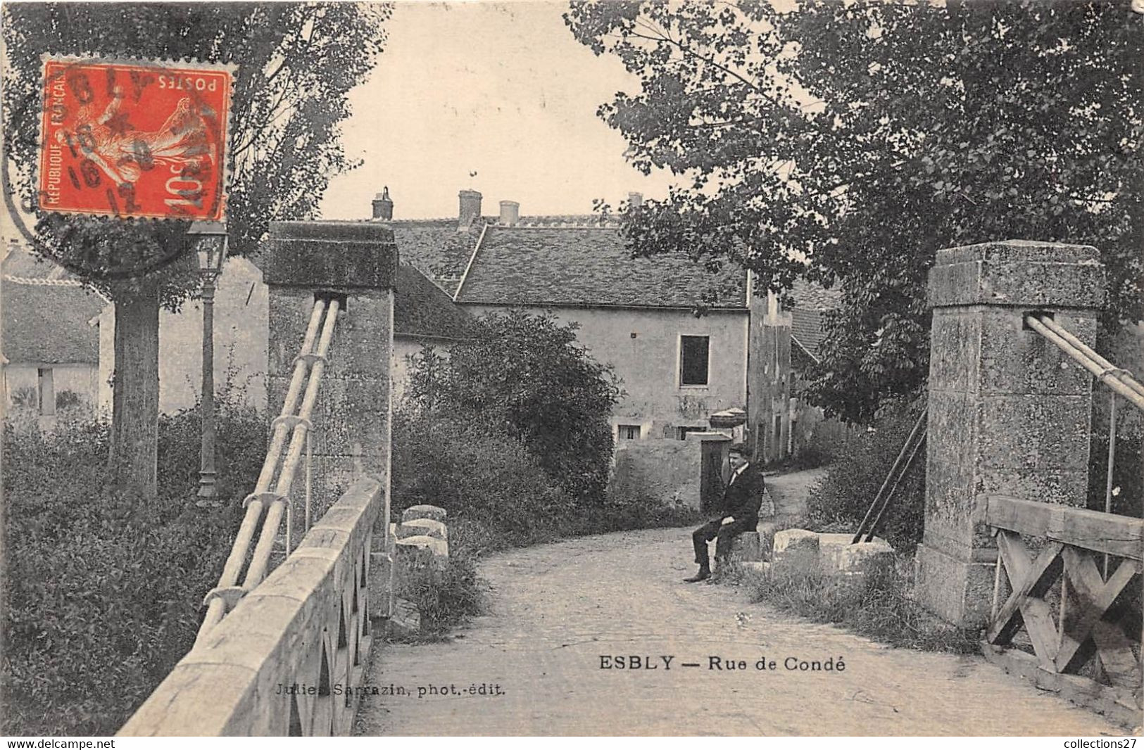 77-ESBLY- RUE DE CONDE - Esbly