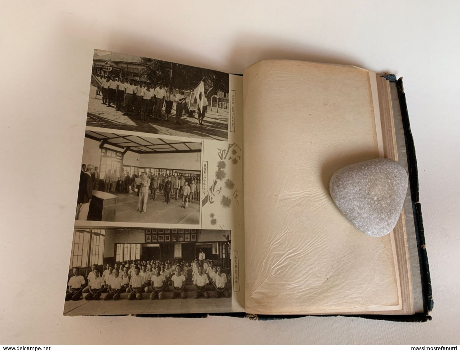 Album giapponese circa anni 1930 Scuola ed addestramento militare