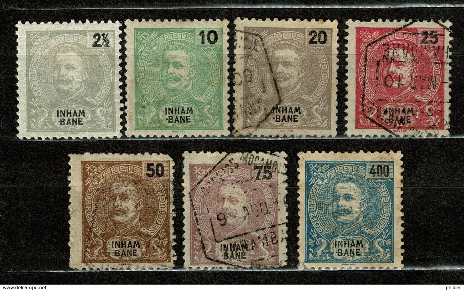 Inhambane, 1903, # 15, 17, 19/21, 23, 28 , MNG, MH And Used - Inhambane