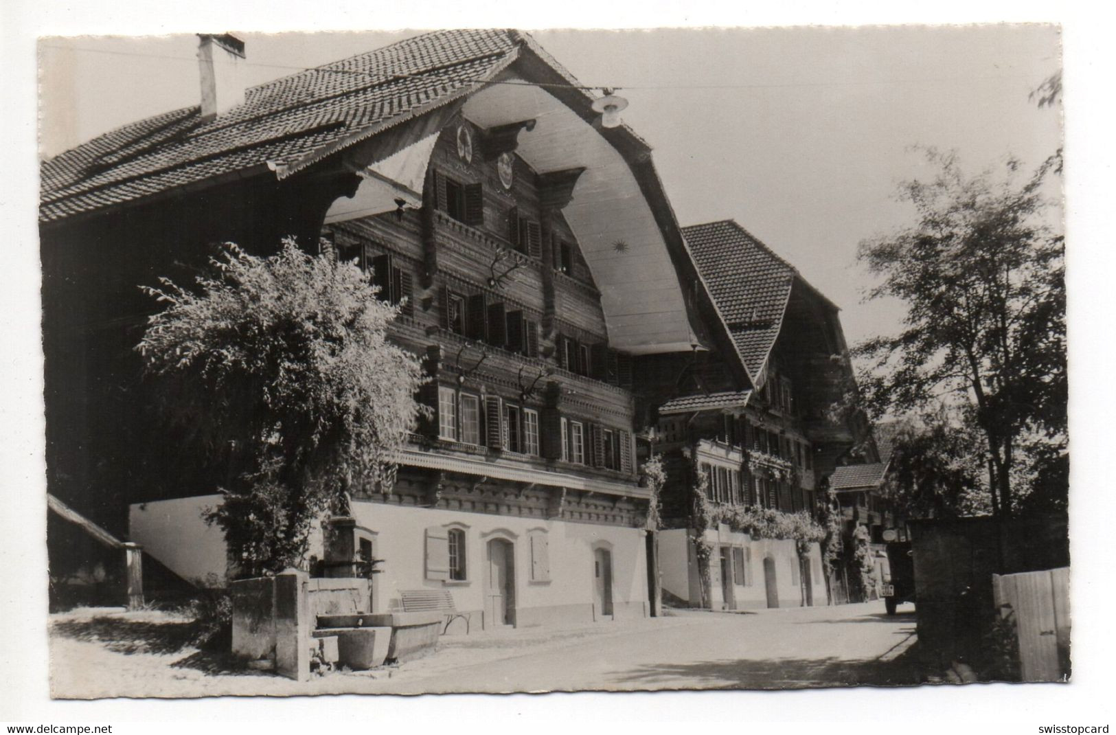 ERLENBACH Im Simmental Dorfstrasse Auto BE 4564 Photo R. Wenger Erlenbach - Erlenbach Im Simmental