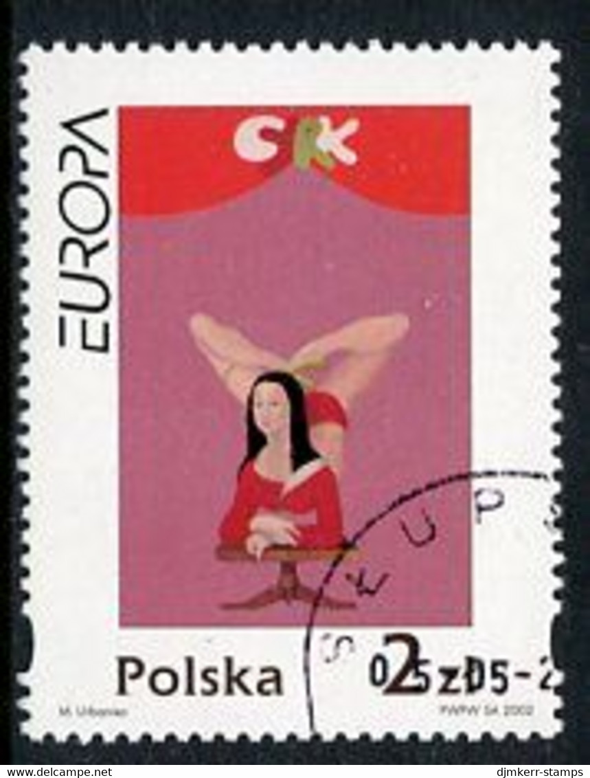 POLAND 2002 Europa: Circus Used. .  Michel 3972 - Oblitérés