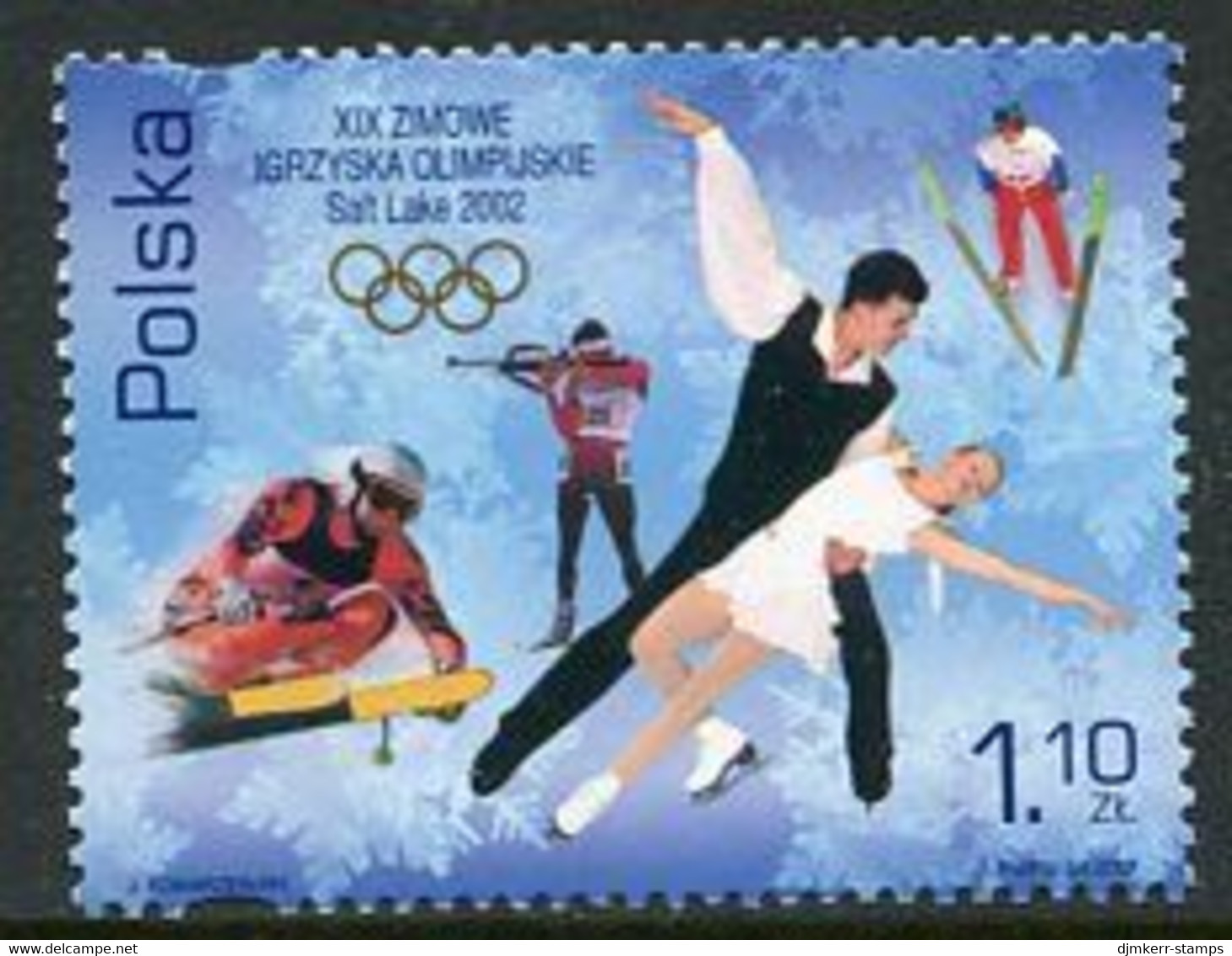POLAND 2002 Winter Olympic Games MNH / **. .  Michel 3952 - Neufs