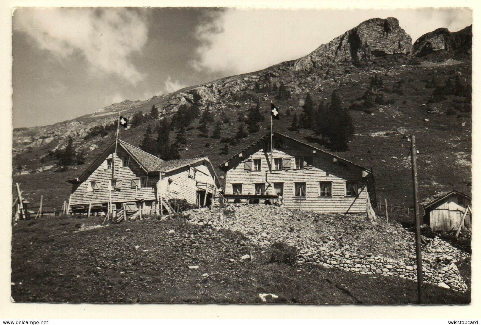 ISENTHAL Kur- & Touristenhütte Bywaldalp Stempel Karl Infanger Uri-Rotstock - Isenthal