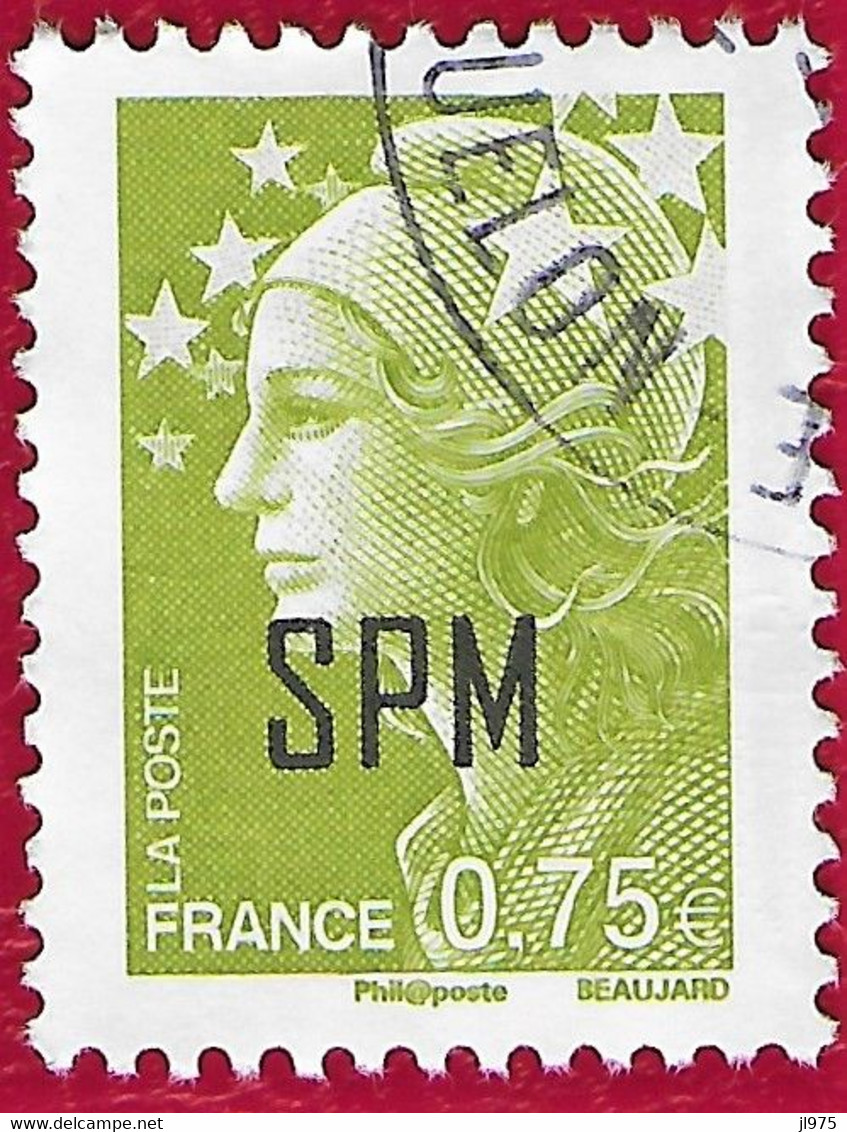 St.Pierre Et Miquelon 2005 Oblitéré YT 992 " Marianne De Beaujard " Cachet Rond St.Pierre - Oblitérés