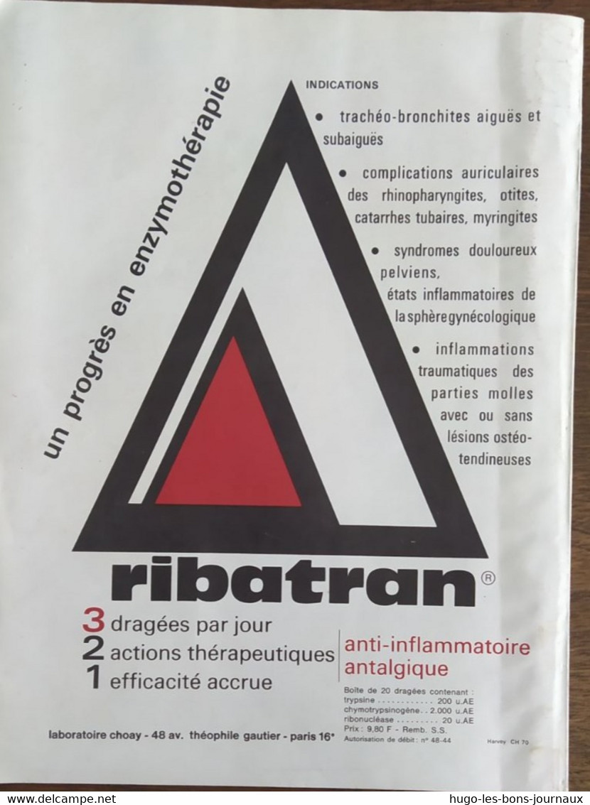 La Presse Médicale_Tome 77_n°41_octobre 1969_Masson Et Cie - Medicina & Salute