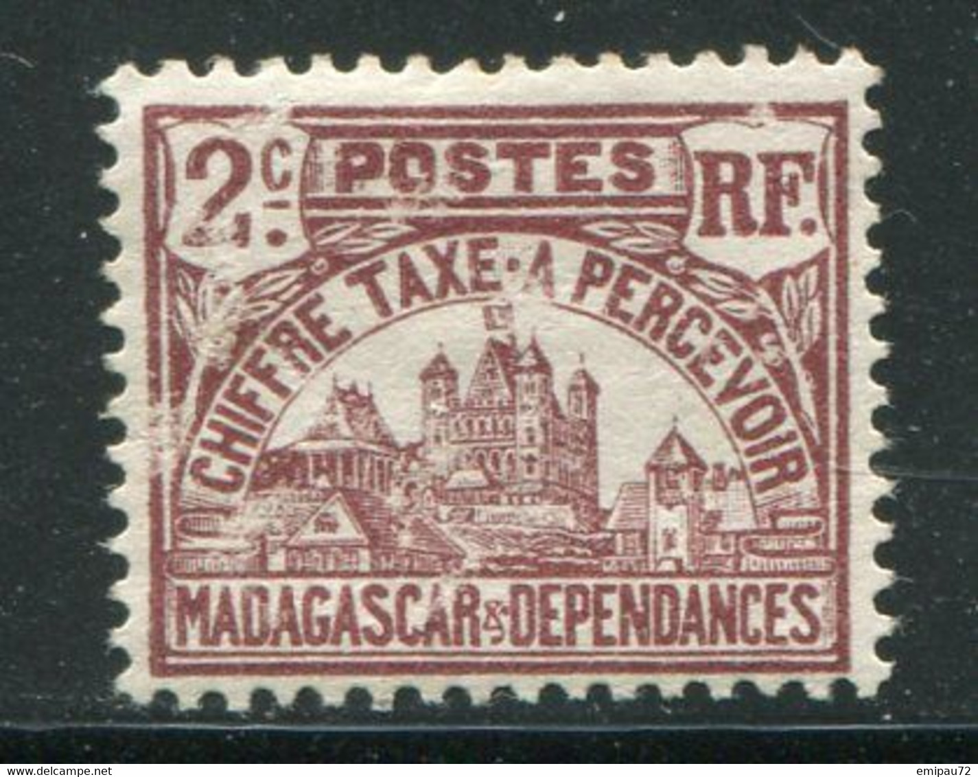 MADAGASCAR- Taxe Y&T N°8- Neuf Avec Charnière * - Impuestos